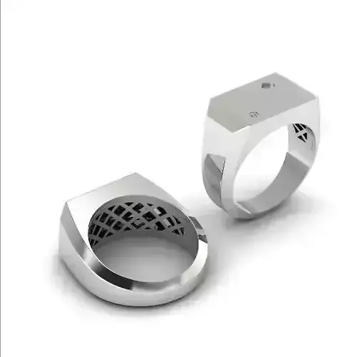 636 Ring with a heart