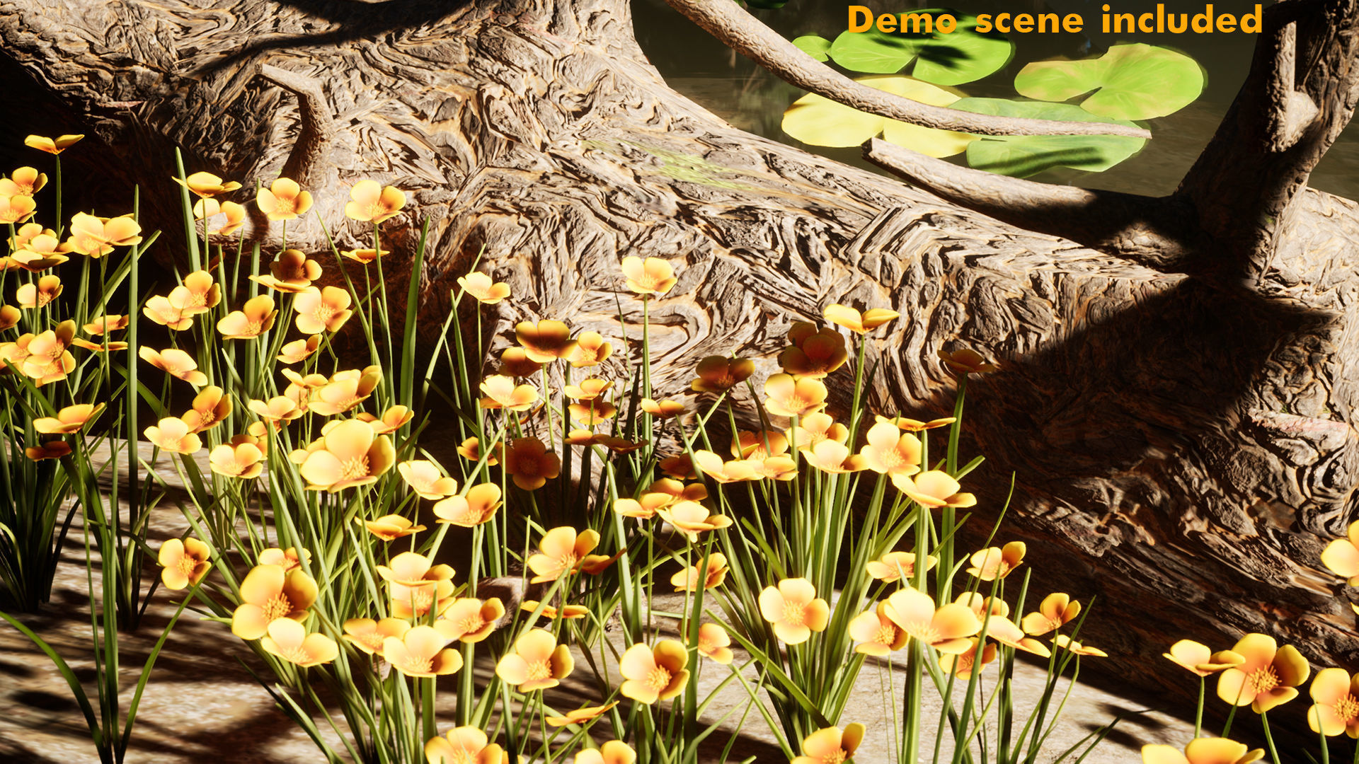 Forest Pack Low-poly 3D model_33