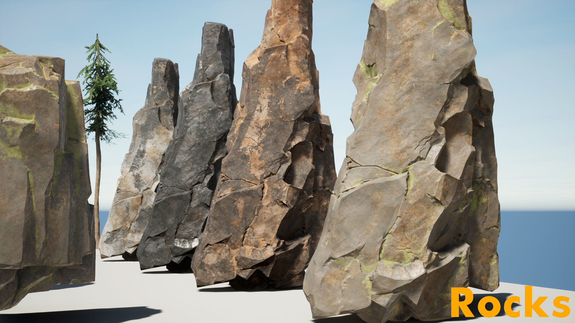 Forest Pack Low-poly 3D model_10