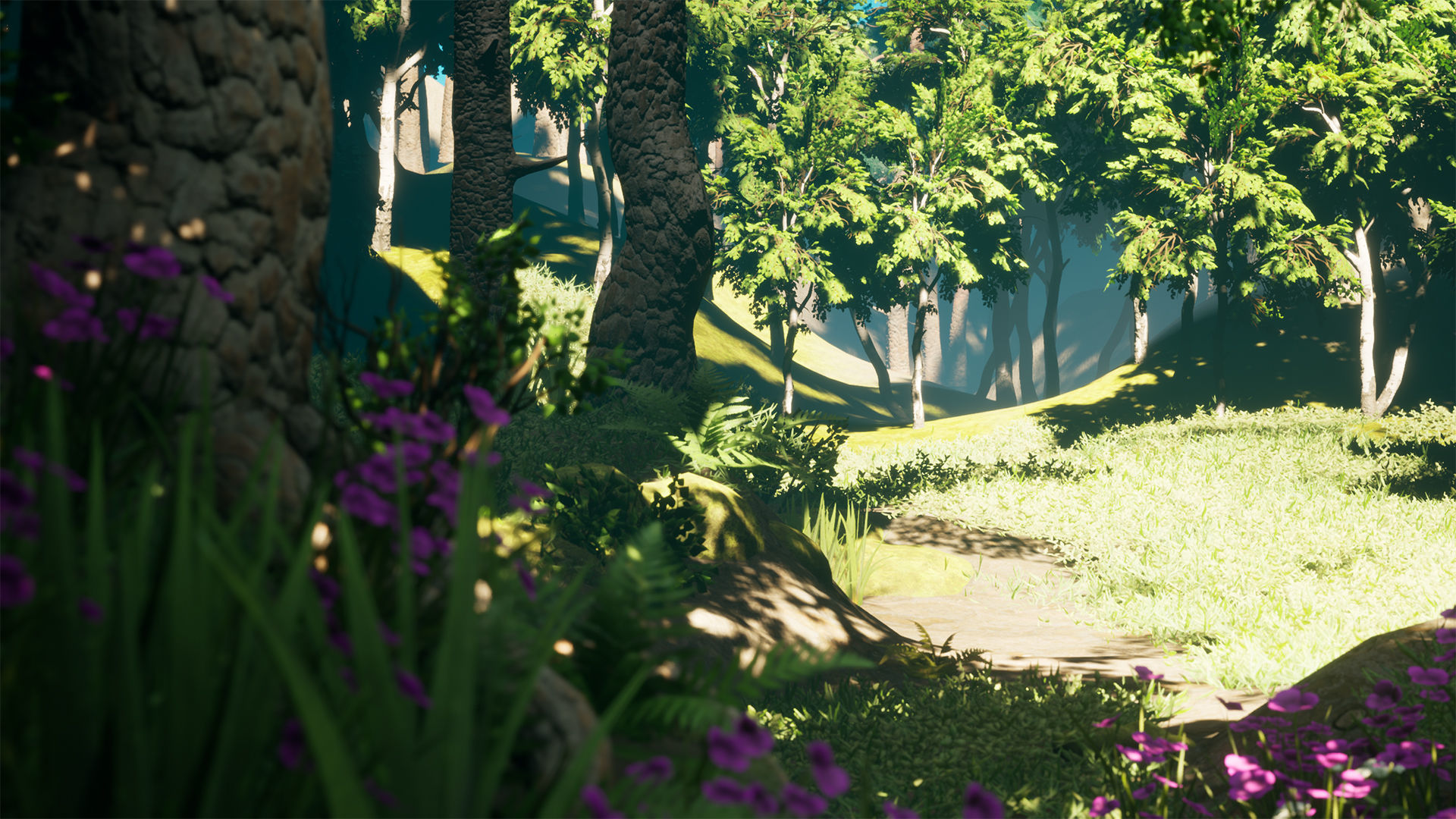 Forest Pack Low-poly 3D model_23