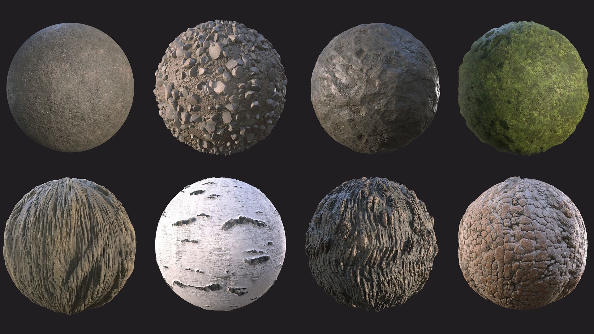 Forest Pack Low-poly 3D model_18