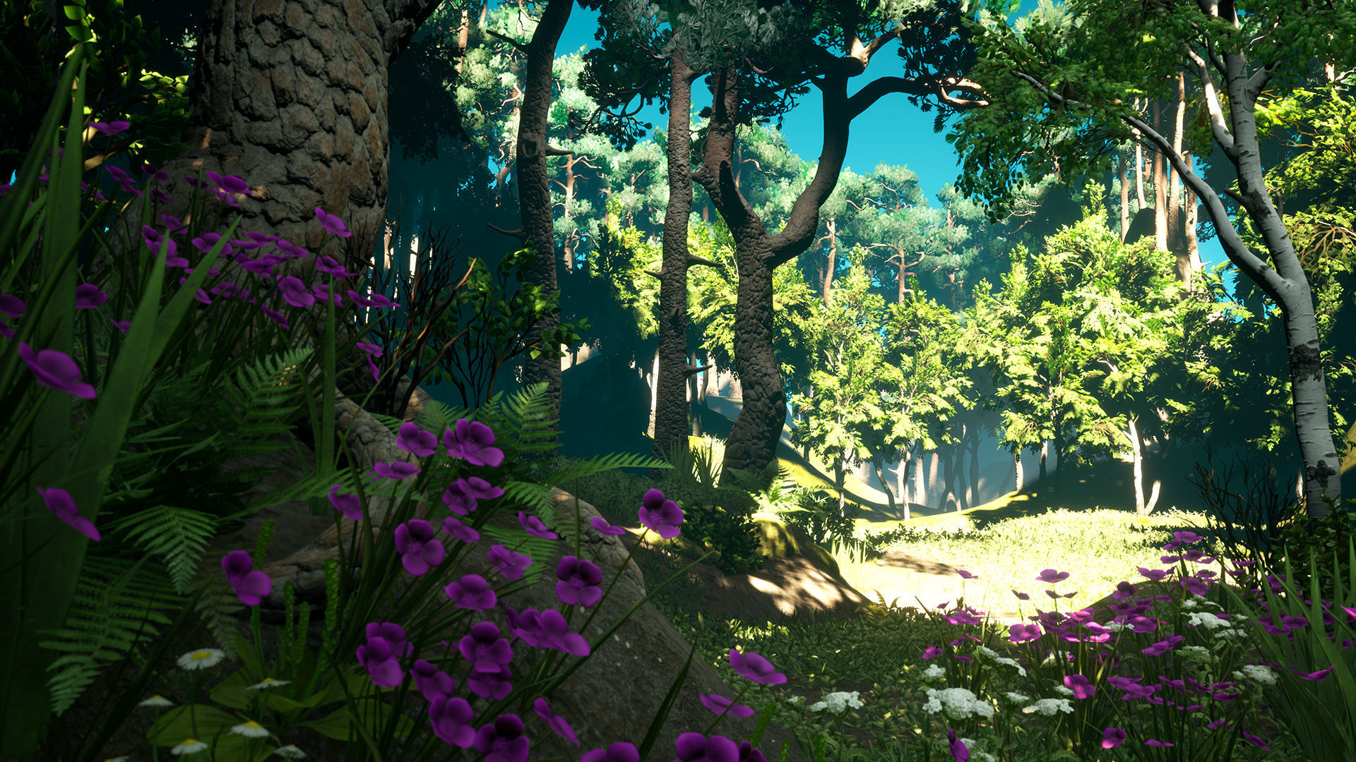 Forest Pack Low-poly 3D model_20