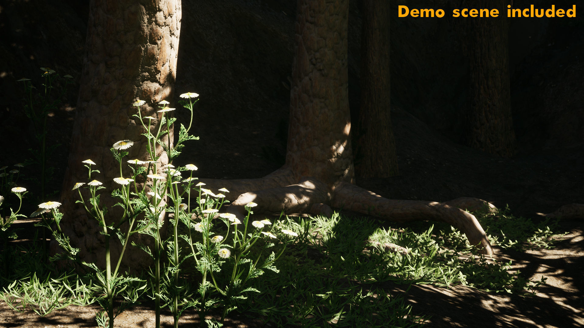 Forest Pack Low-poly 3D model_32