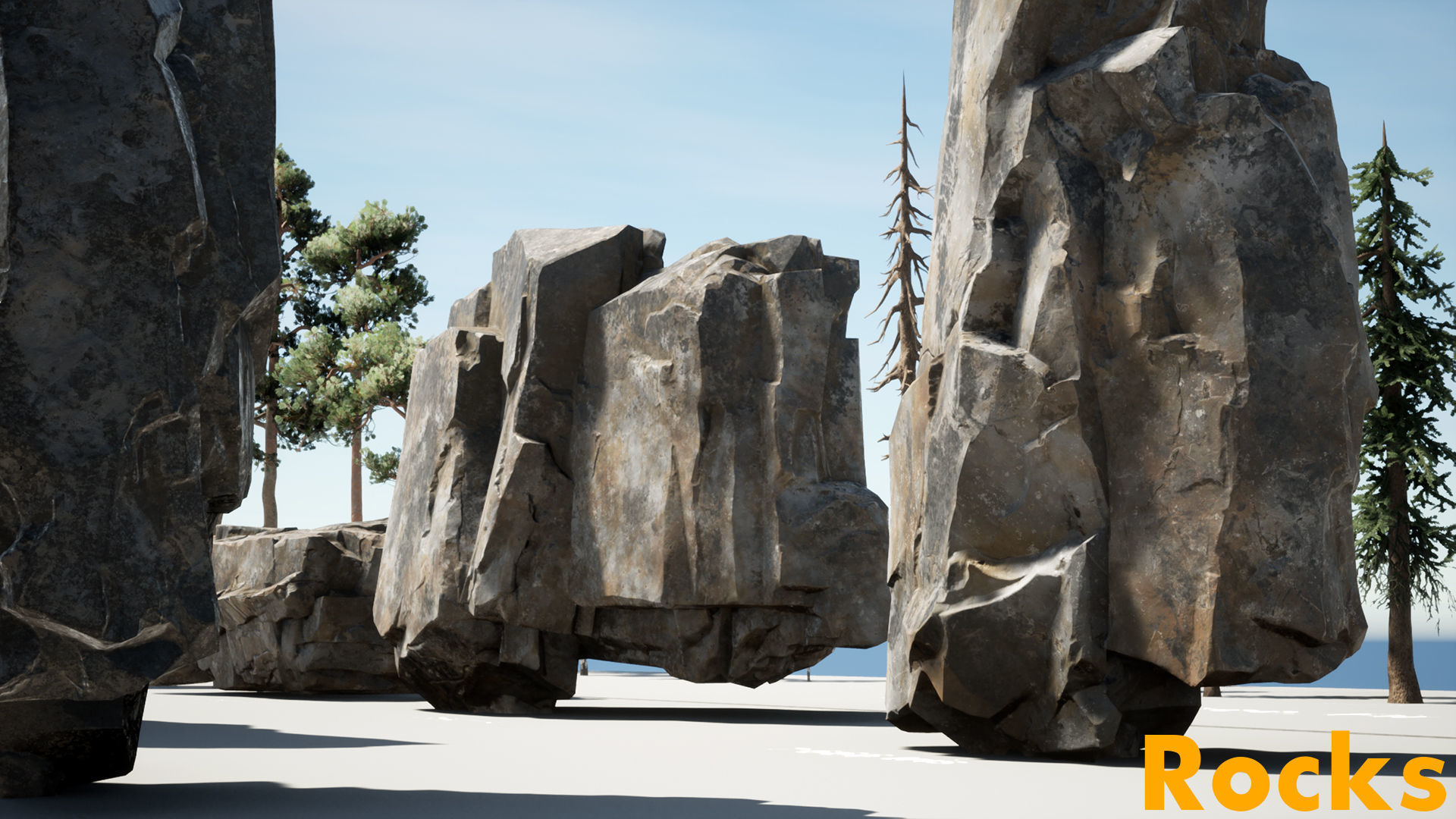 Forest Pack Low-poly 3D model_17