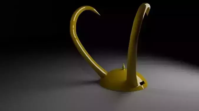 Alligator Loki Crown - 3d Model File