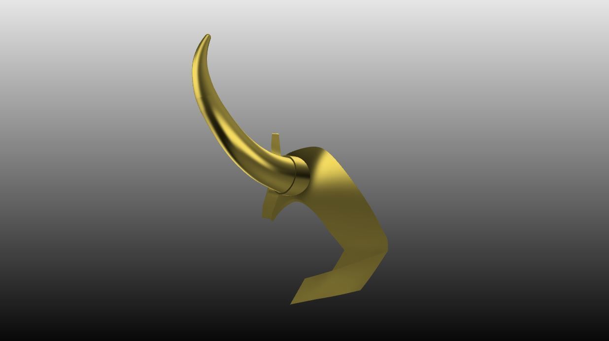 Loki Series Crown Headpiece VERSION 3  3D print model_1