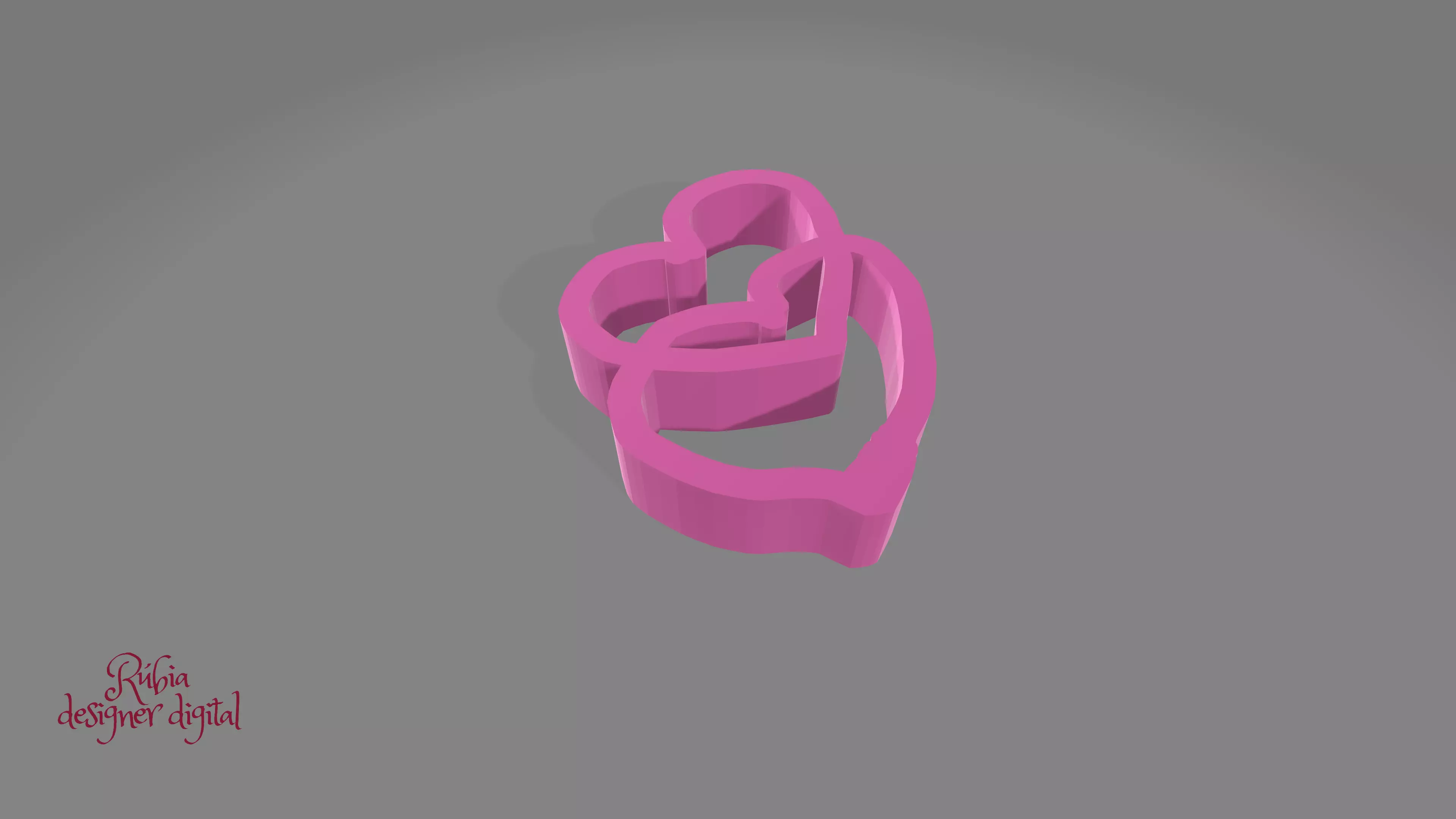 heart drawn in tinkercad Free 3D print model