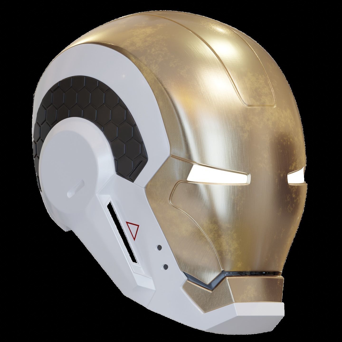 Ironman Mark 39 Starboost Helmet with Interior Details 3D print model_10