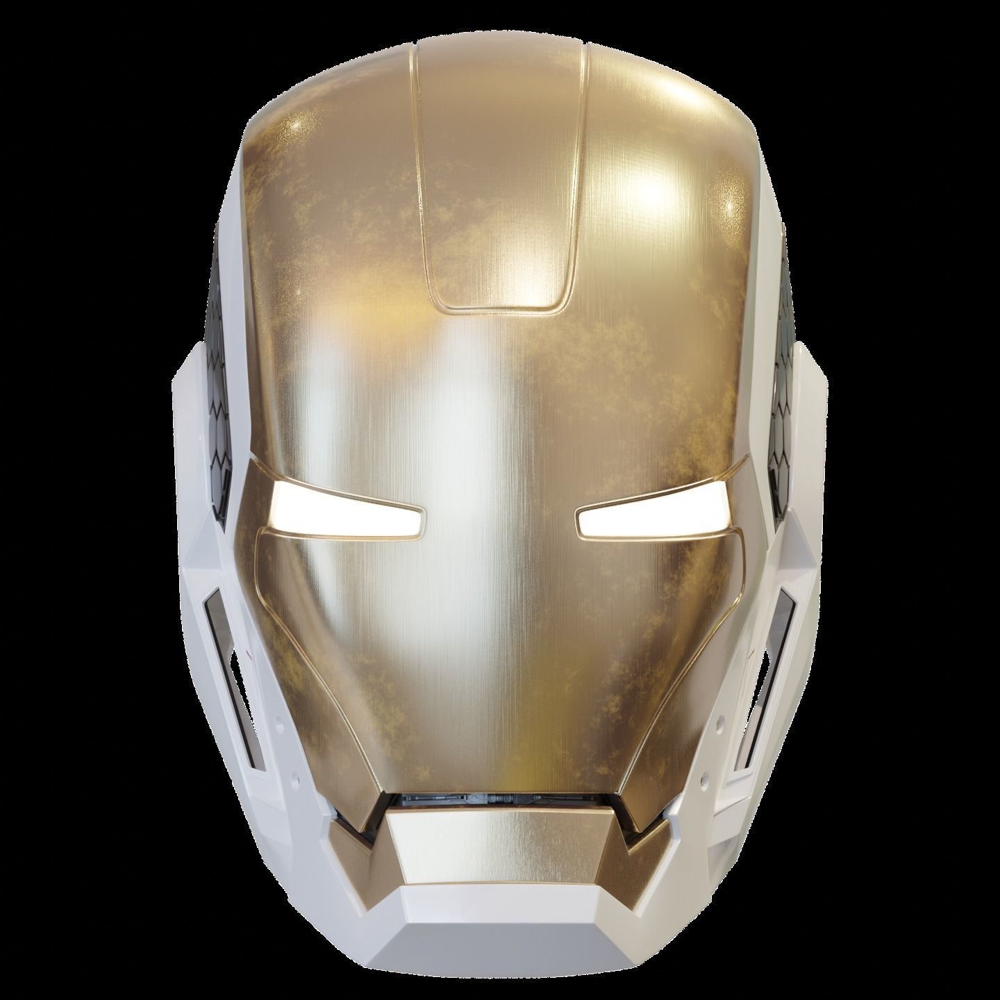 Ironman Mark 39 Starboost Helmet with Interior Details 3D print model_9