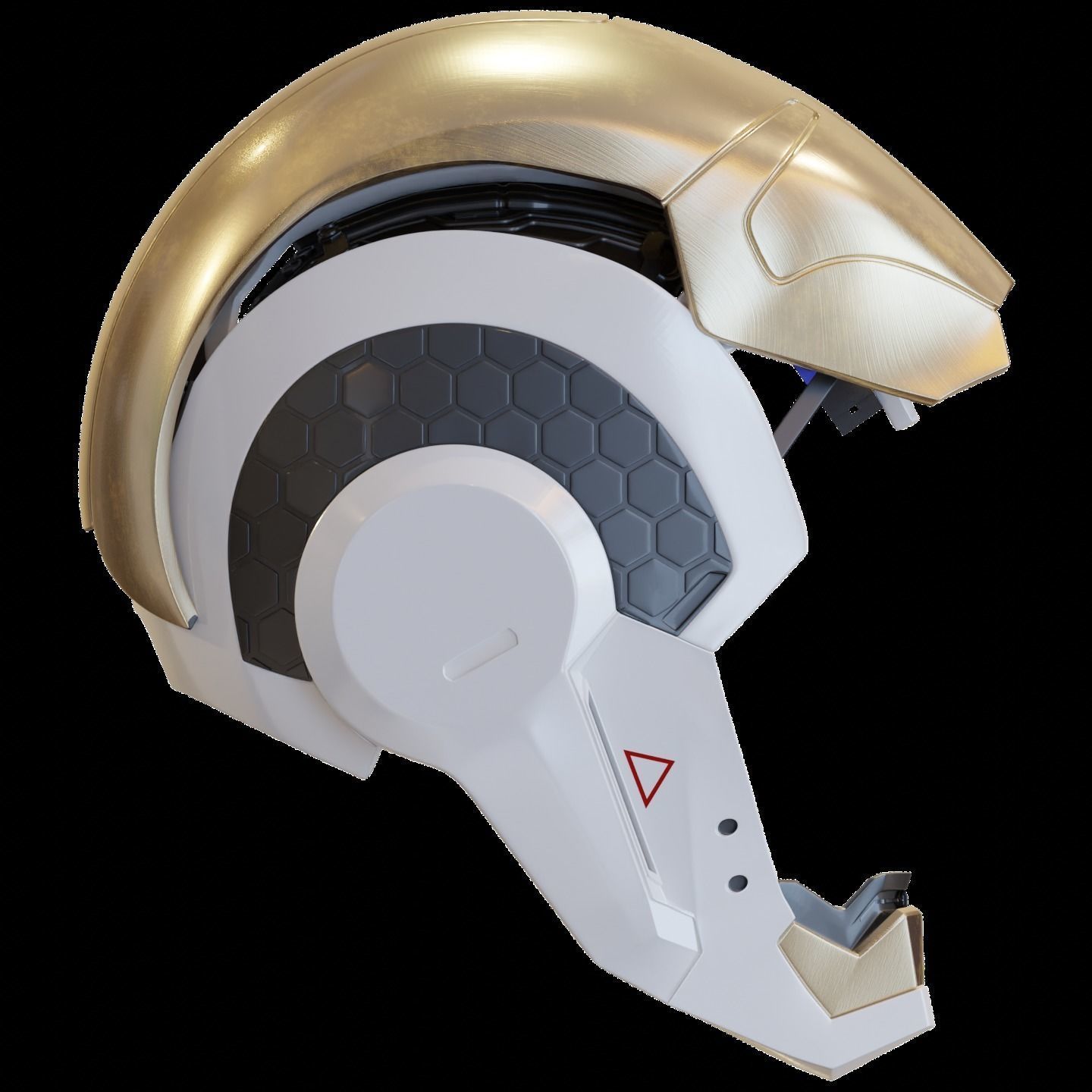 Ironman Mark 39 Starboost Helmet with Interior Details 3D print model_13
