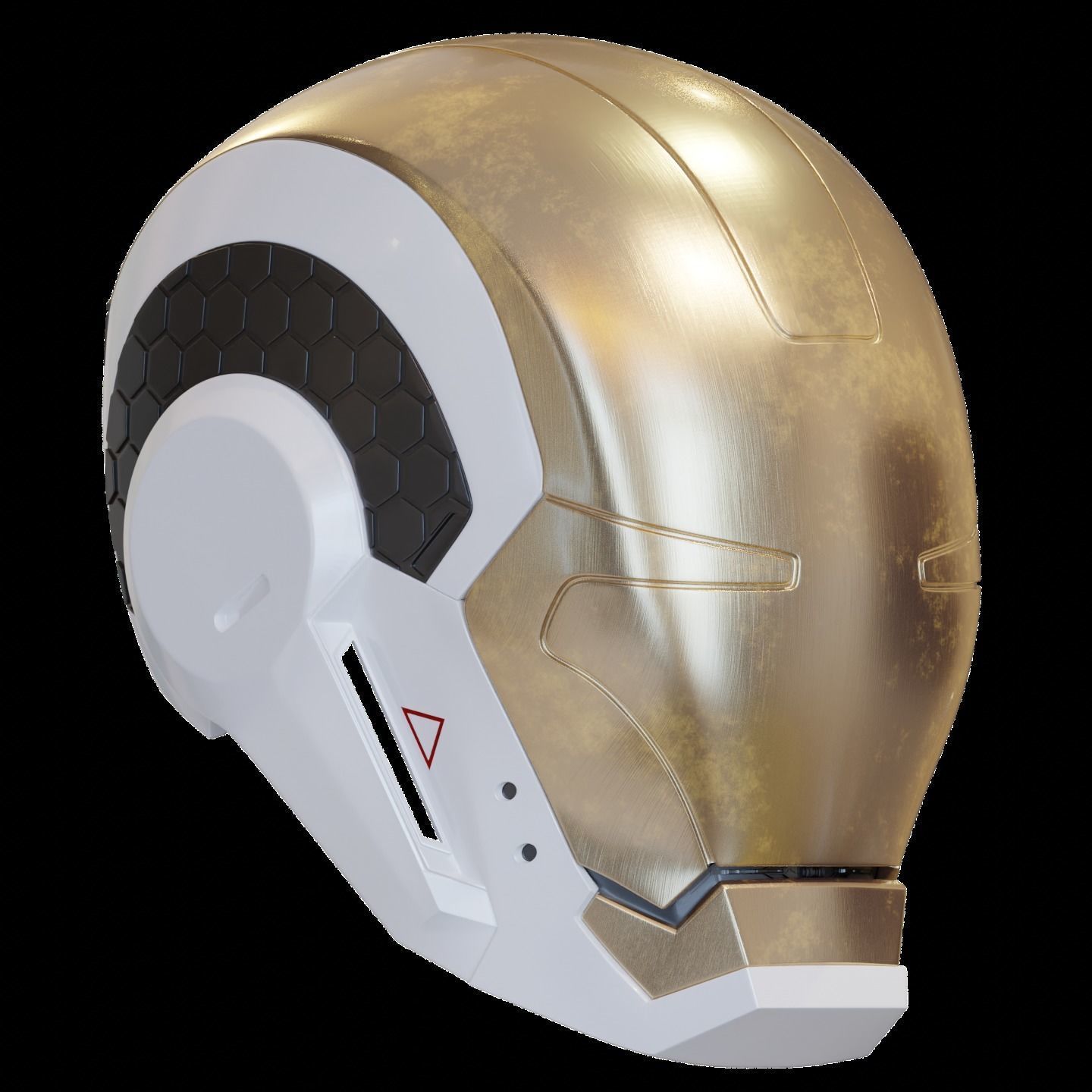 Ironman Mark 39 Starboost Helmet with Interior Details 3D print model_1