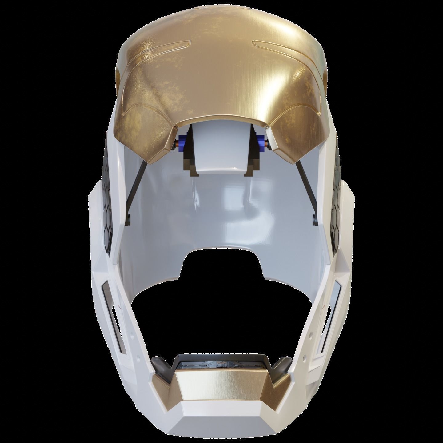 Ironman Mark 39 Starboost Helmet with Interior Details 3D print model_11