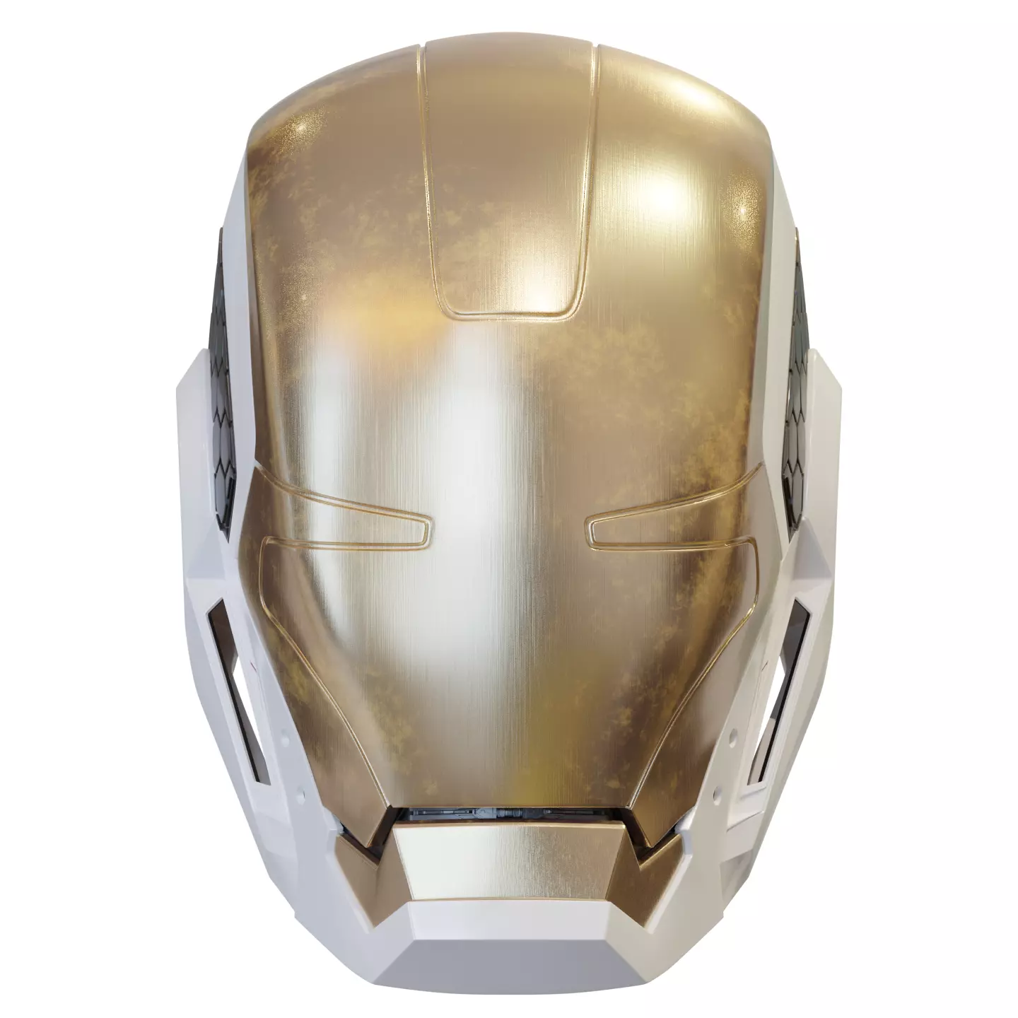 Ironman Mark 39 Starboost Helmet with Interior Details 3D print model_0