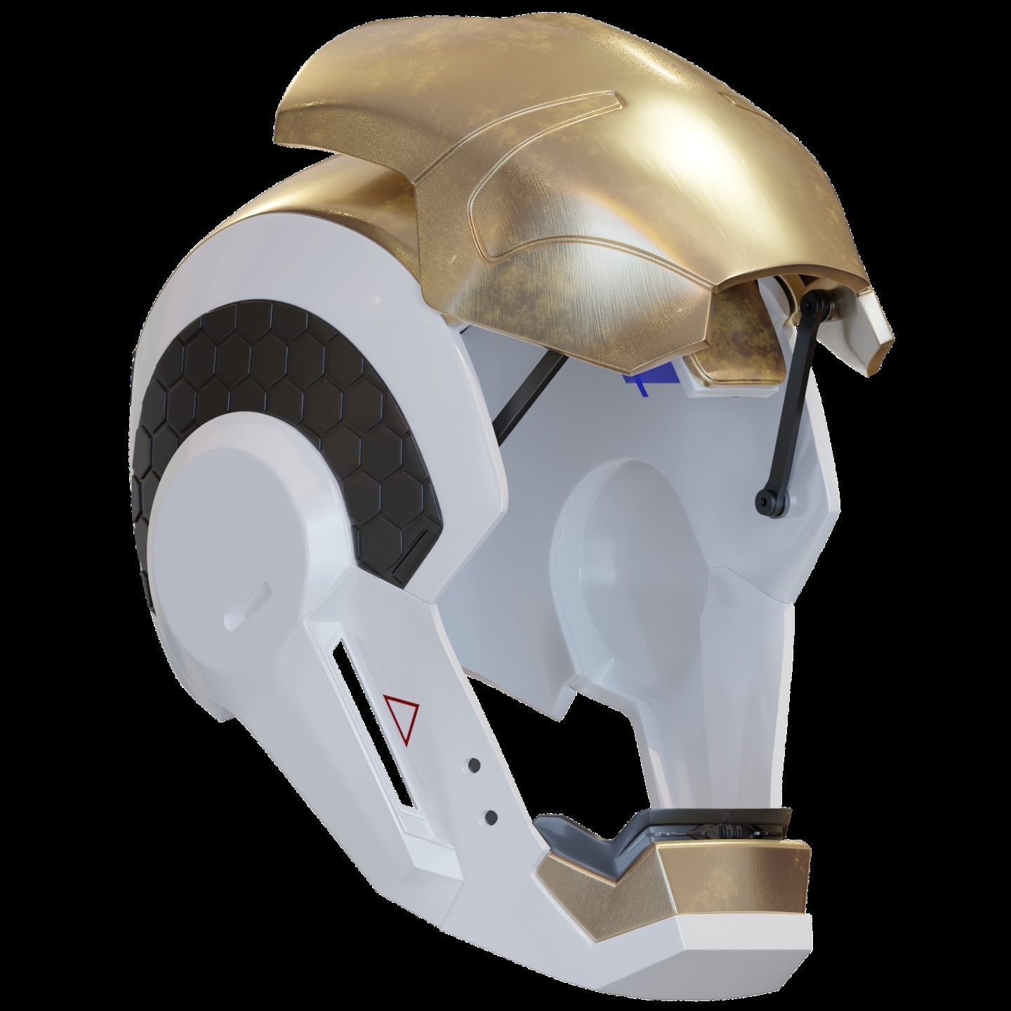 Ironman Mark 39 Starboost Helmet with Interior Details 3D print model_15