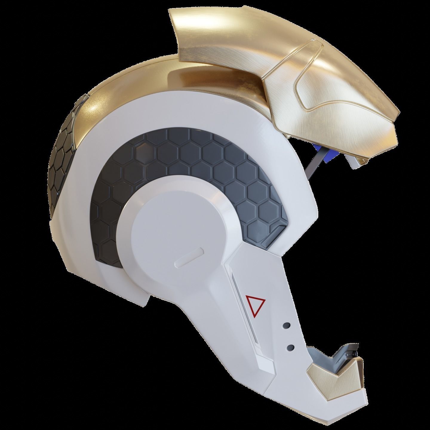 Ironman Mark 39 Starboost Helmet with Interior Details 3D print model_14