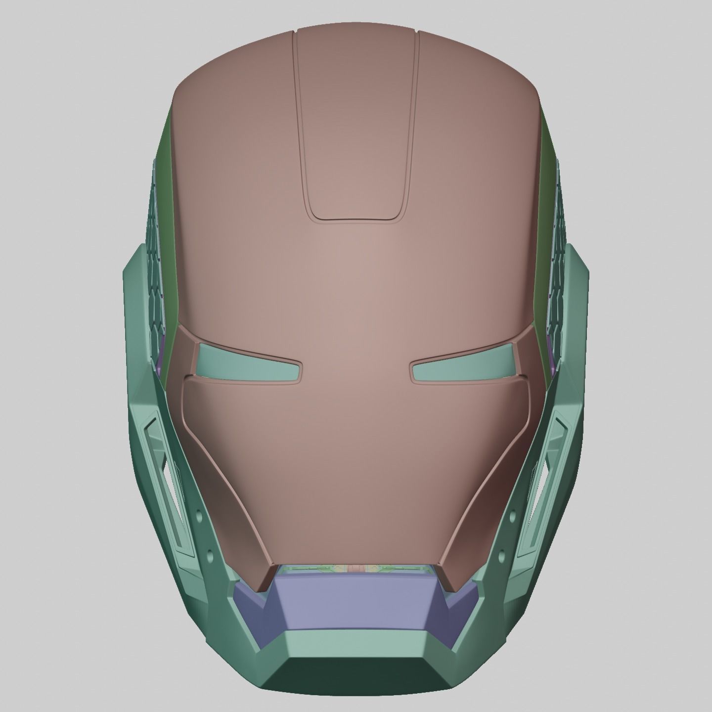 Ironman Mark 39 Starboost Helmet with Interior Details 3D print model_20