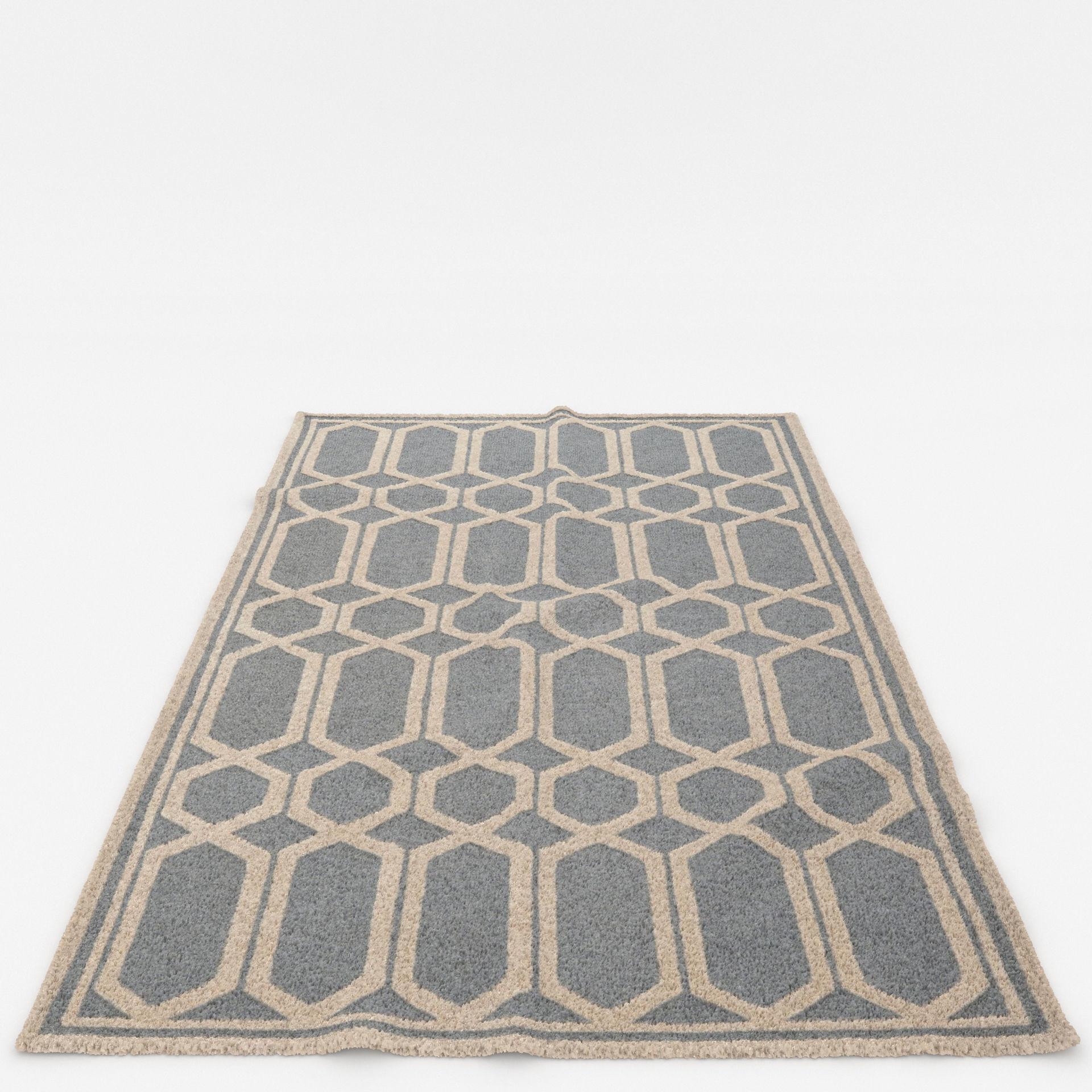 Rugs No 228 Low-poly 3D model_7