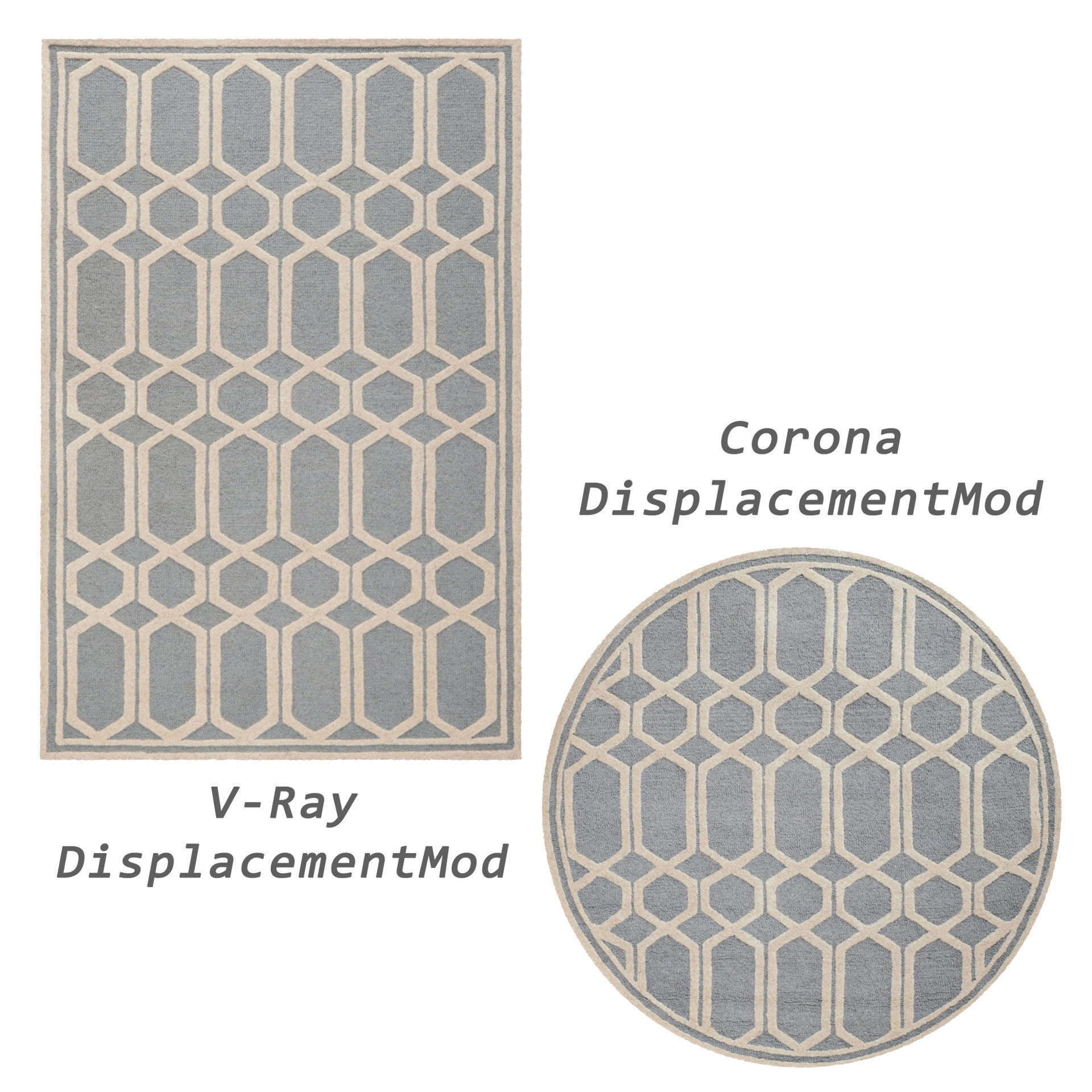 Rugs No 228 Low-poly 3D model_2