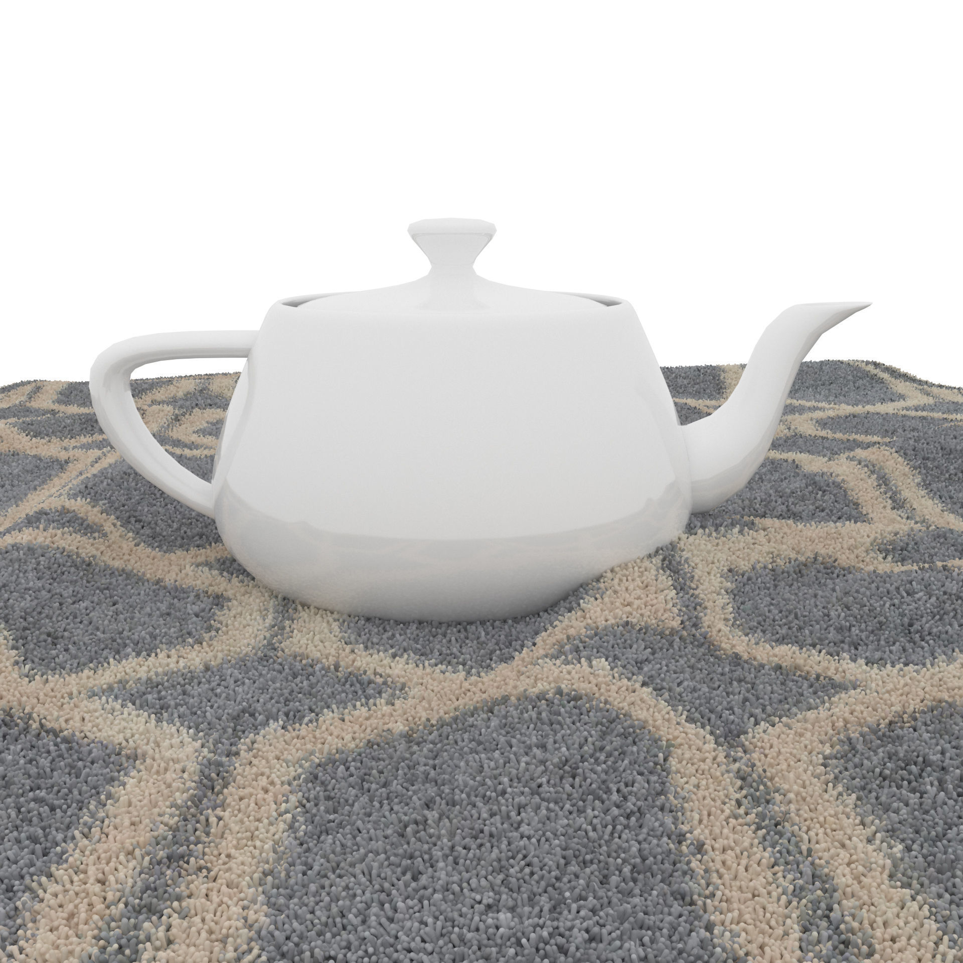Rugs No 228 Low-poly 3D model_6