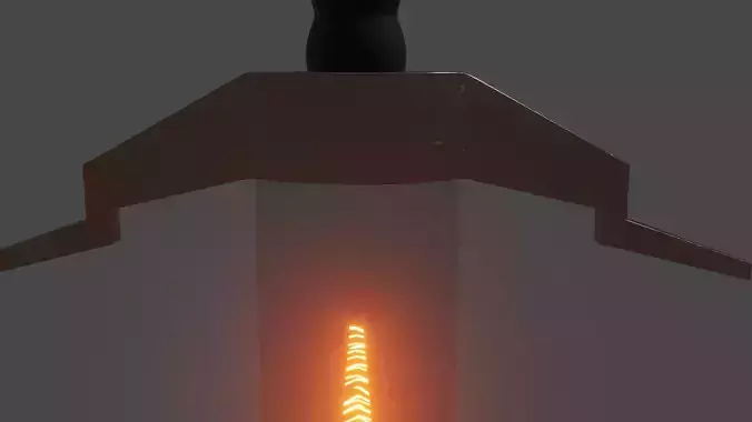 sword with lights Free 3D model