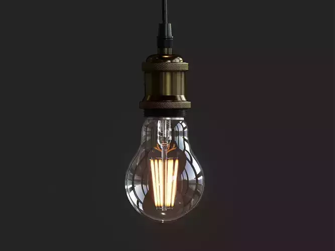 Pendant Light  08 3D model