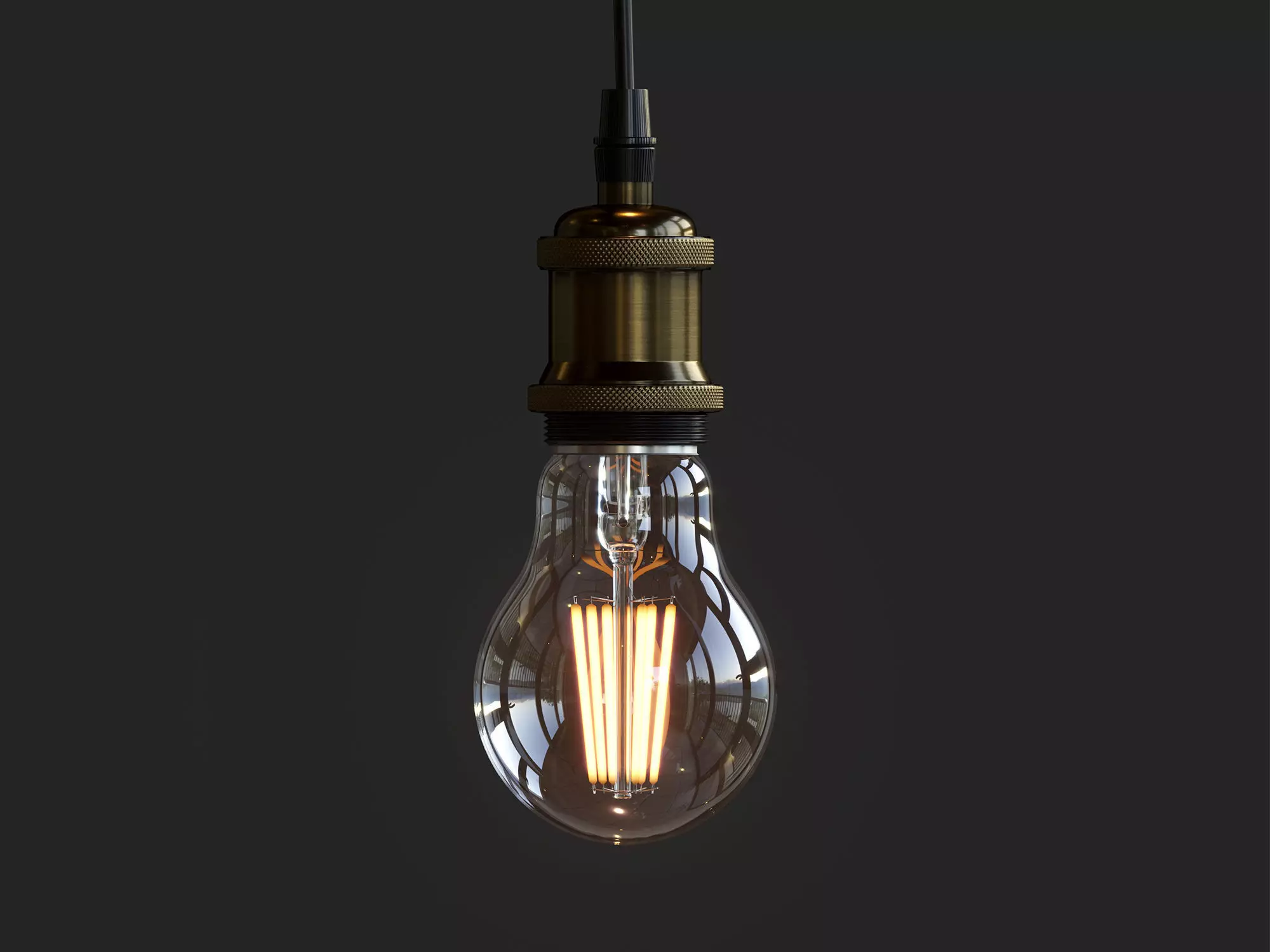 Pendant Light  08 3D model_0