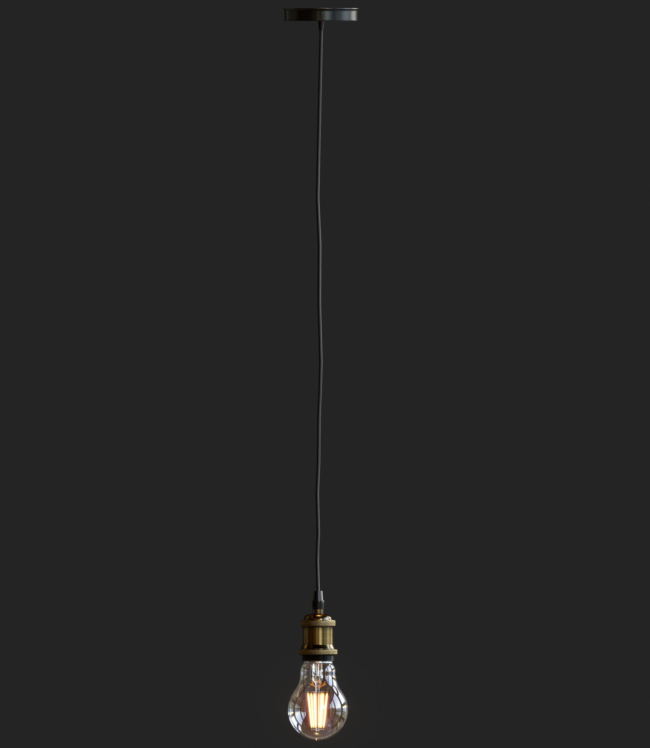 Pendant Light  08 3D model_3