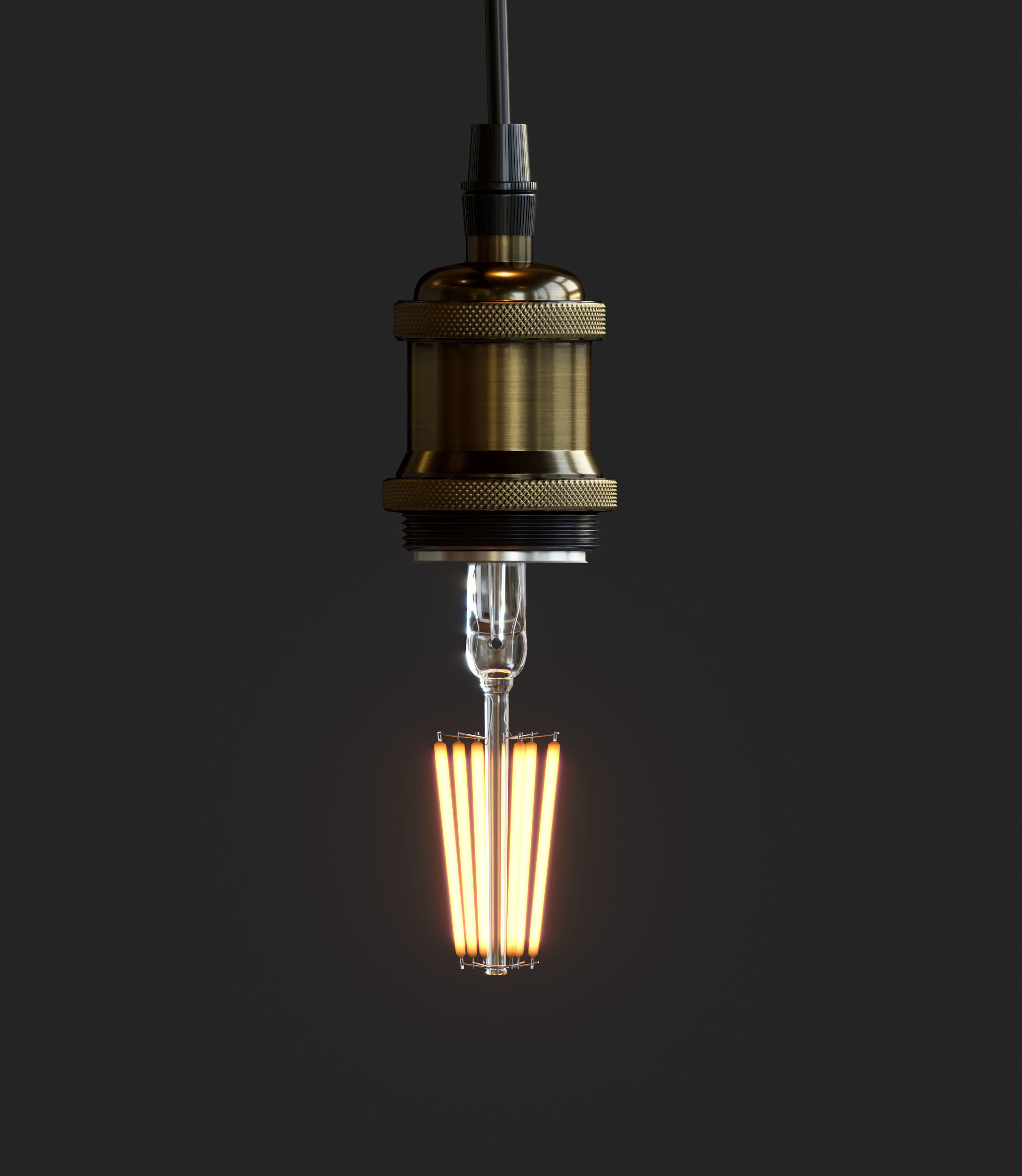Pendant Light  08 3D model_10