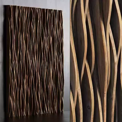 Parametric thick rail panel n1