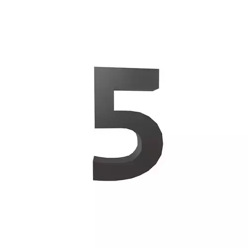 Date Number 5 v1 001