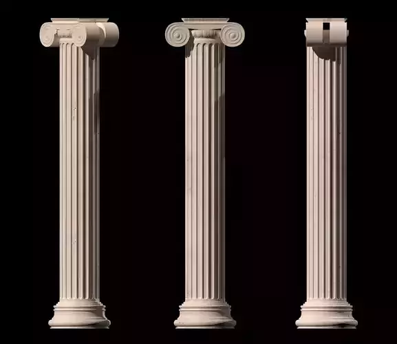 Greek Ionic column