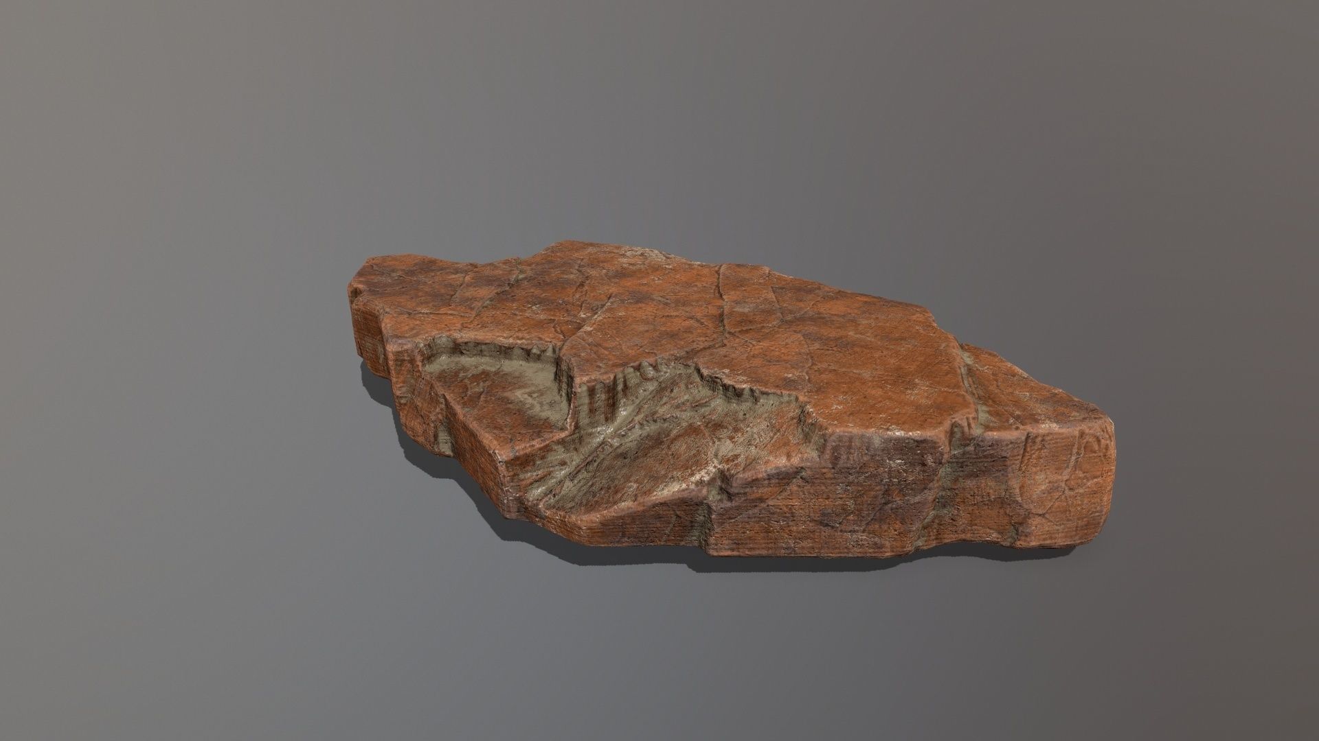 Rock Set Low-poly 3D model_24