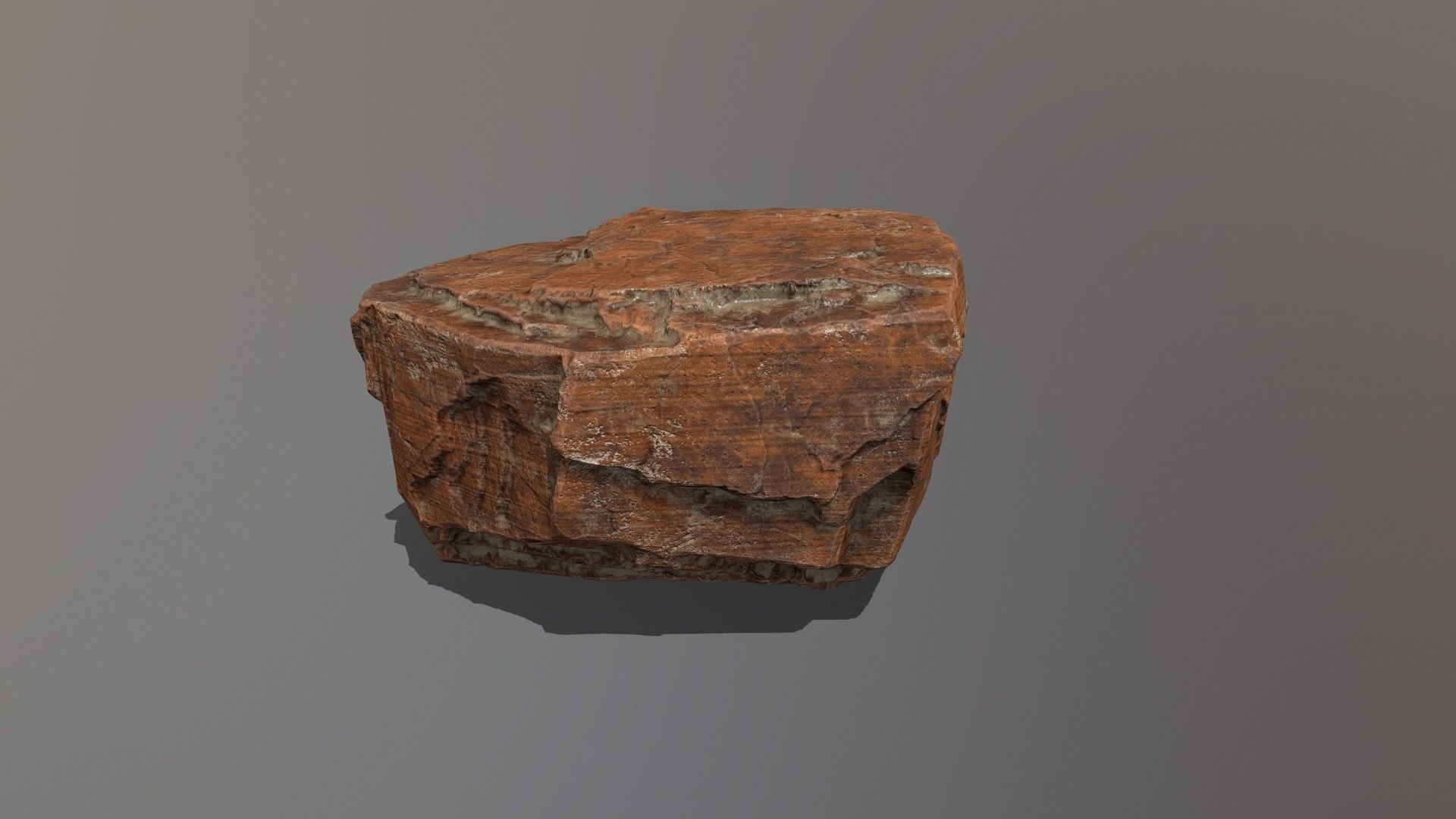 Rock Set Low-poly 3D model_21