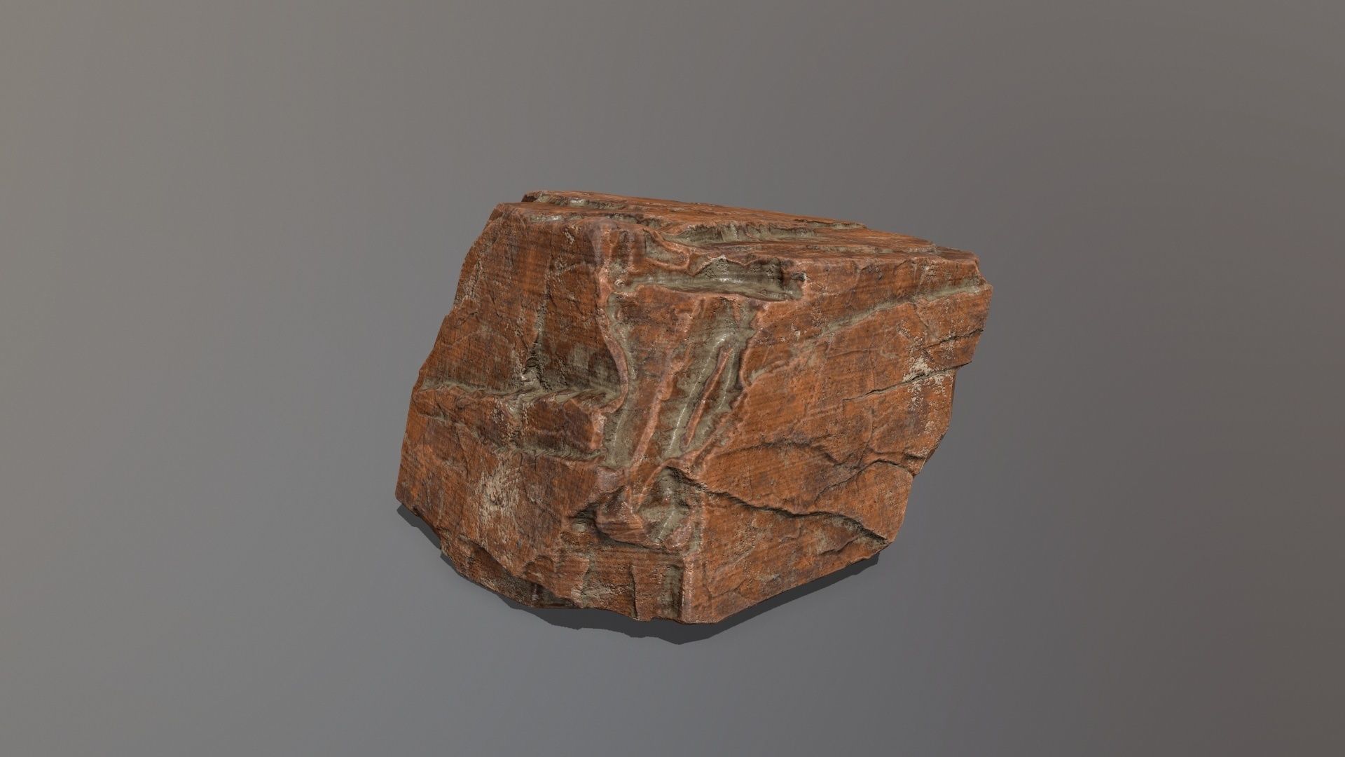 Rock Set Low-poly 3D model_18
