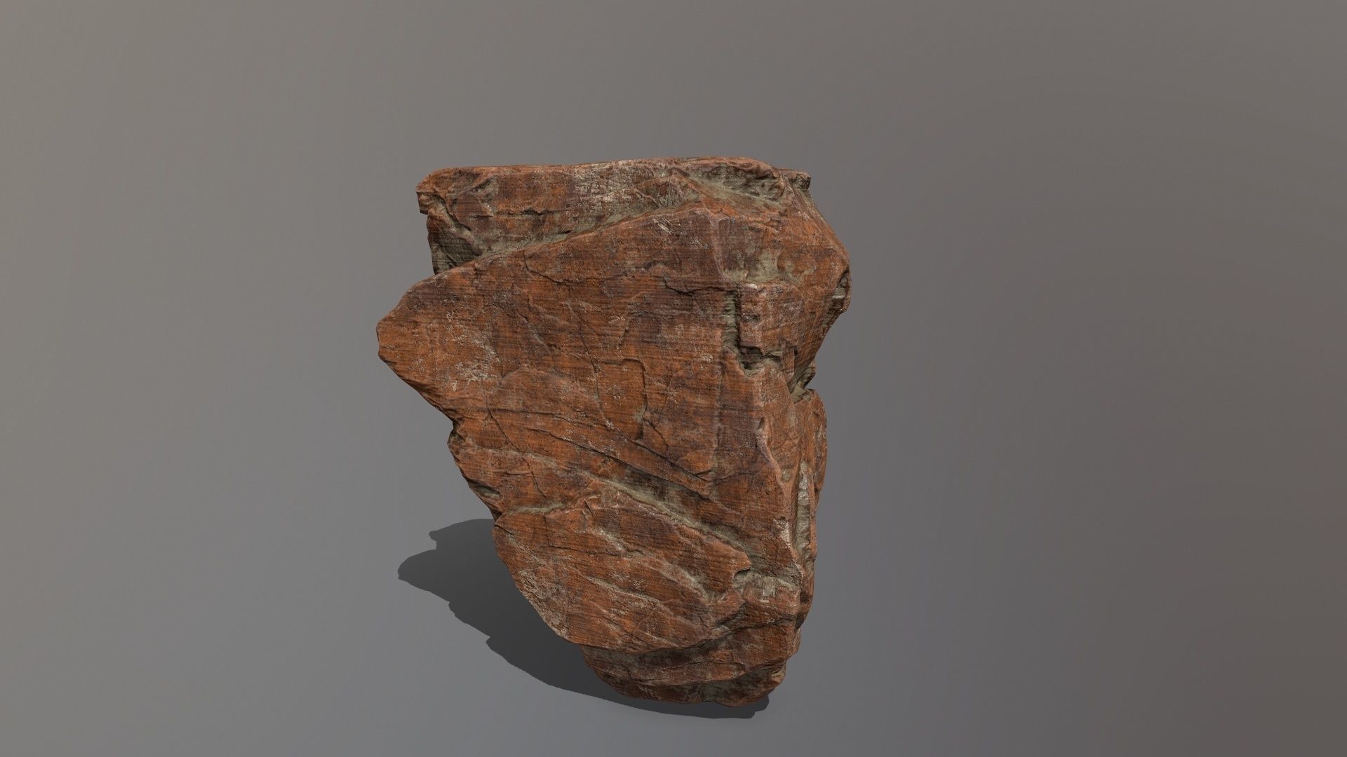 Rock Set Low-poly 3D model_14