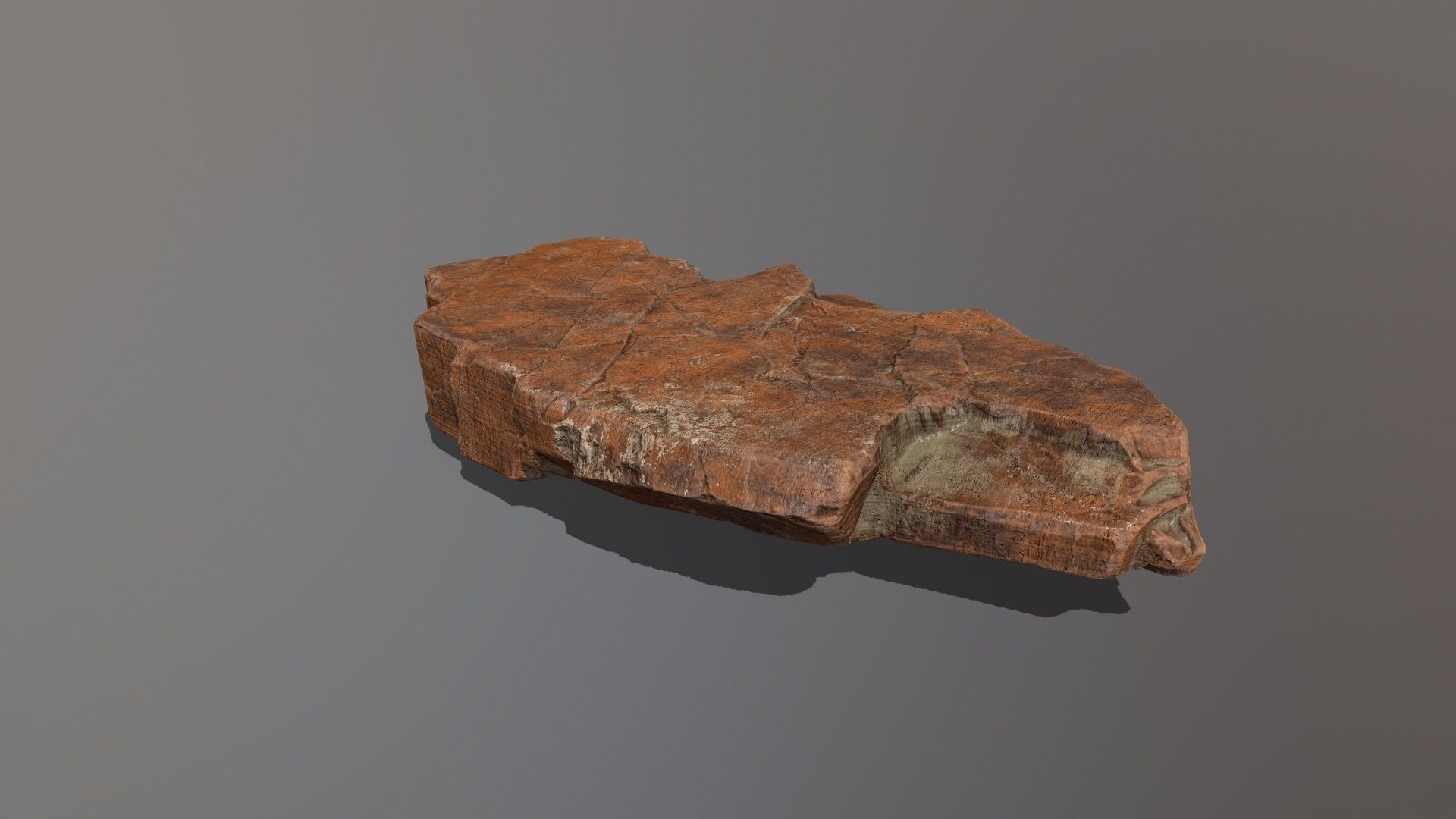 Rock Set Low-poly 3D model_23