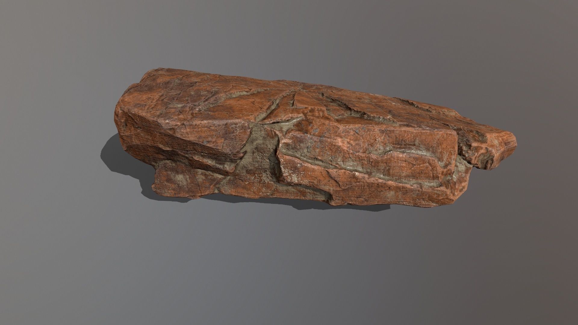 Rock Set Low-poly 3D model_18