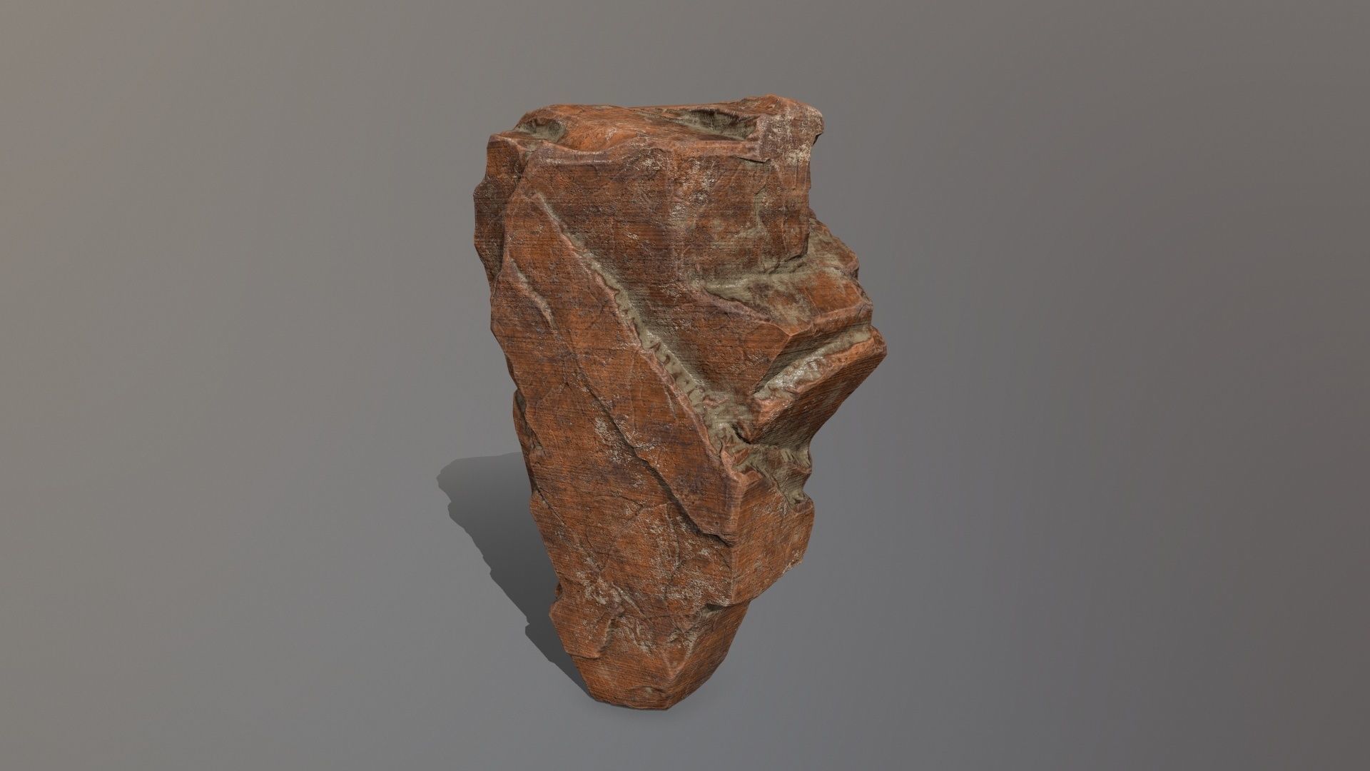 Rock Set Low-poly 3D model_21