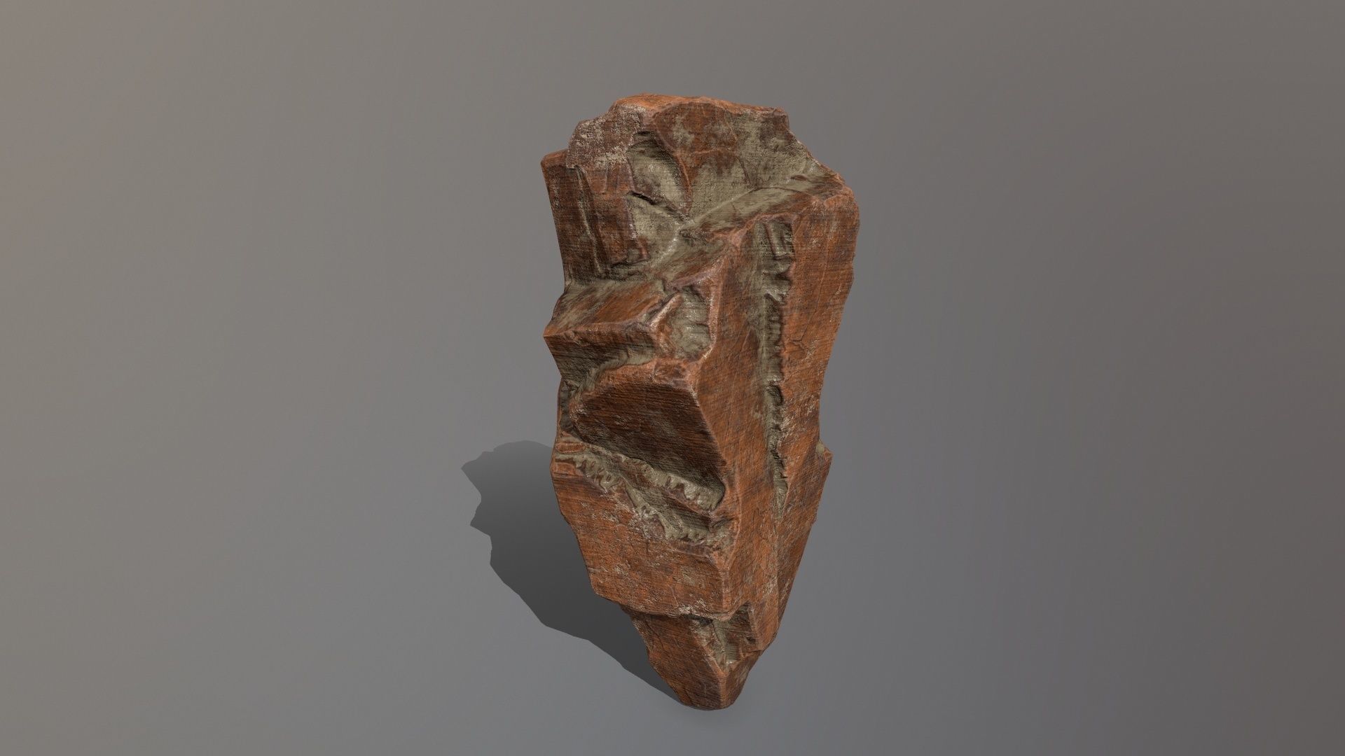 Rock Set Low-poly 3D model_20