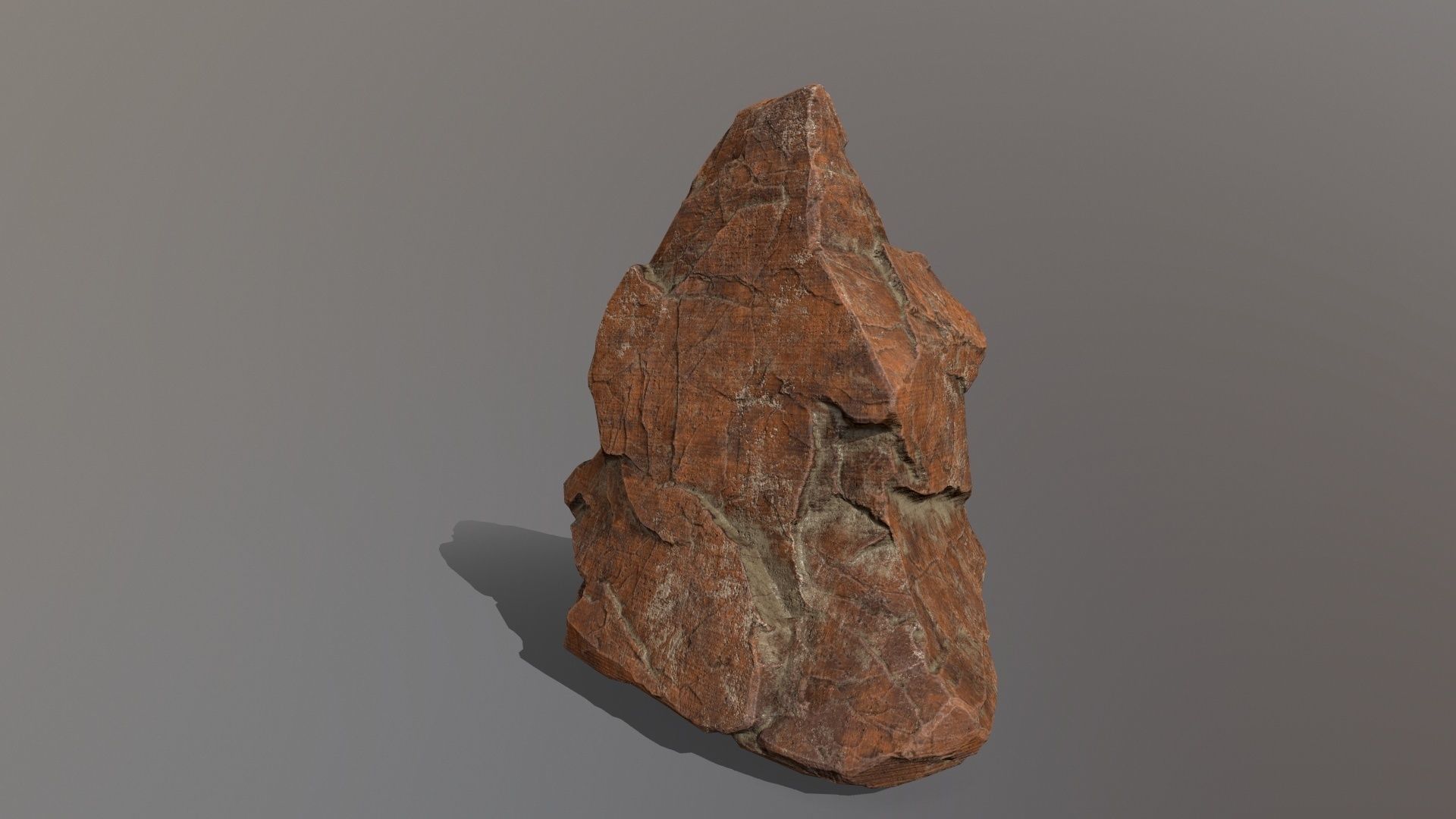 Rock Set Low-poly 3D model_5