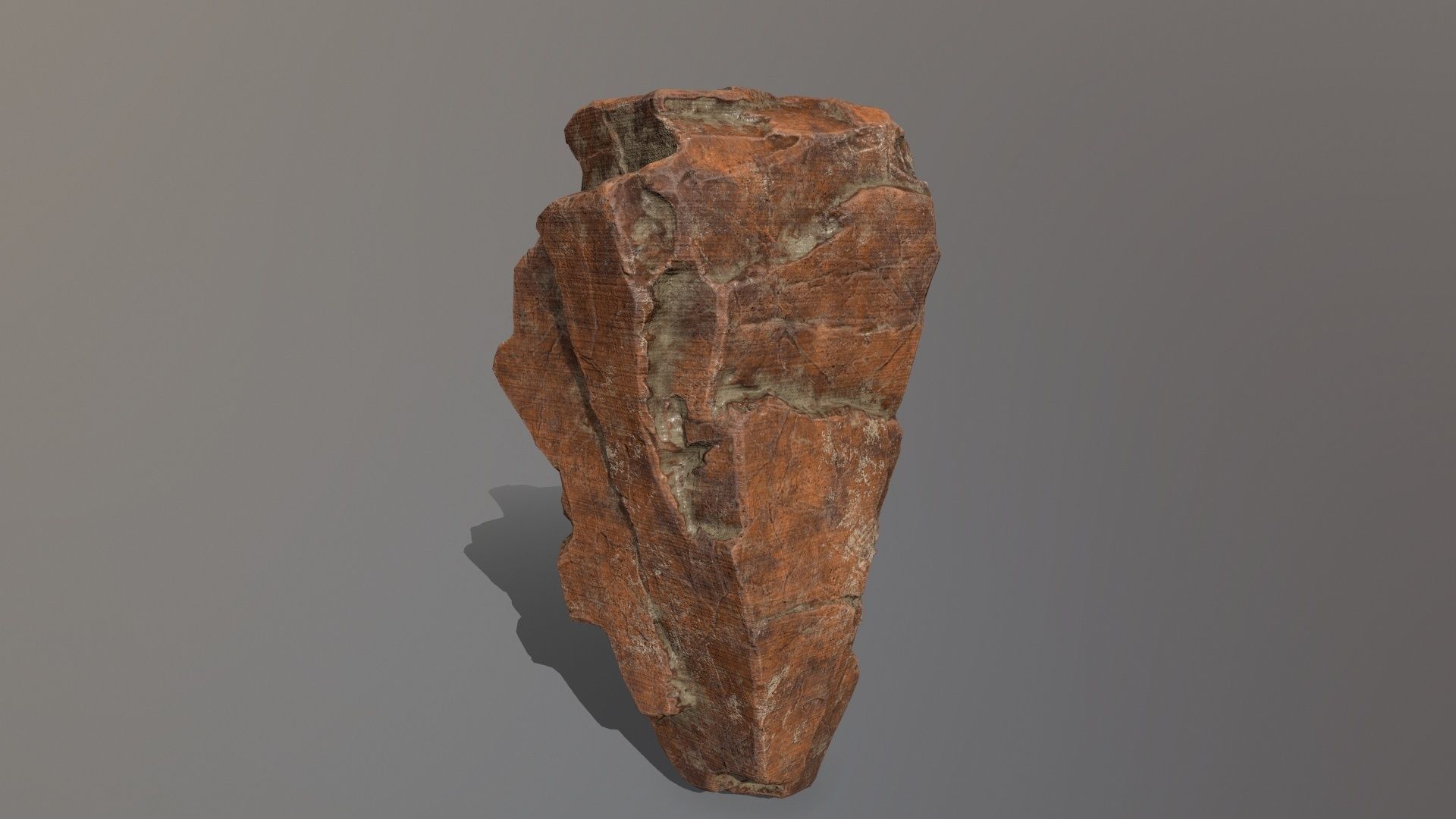 Rock Set Low-poly 3D model_22