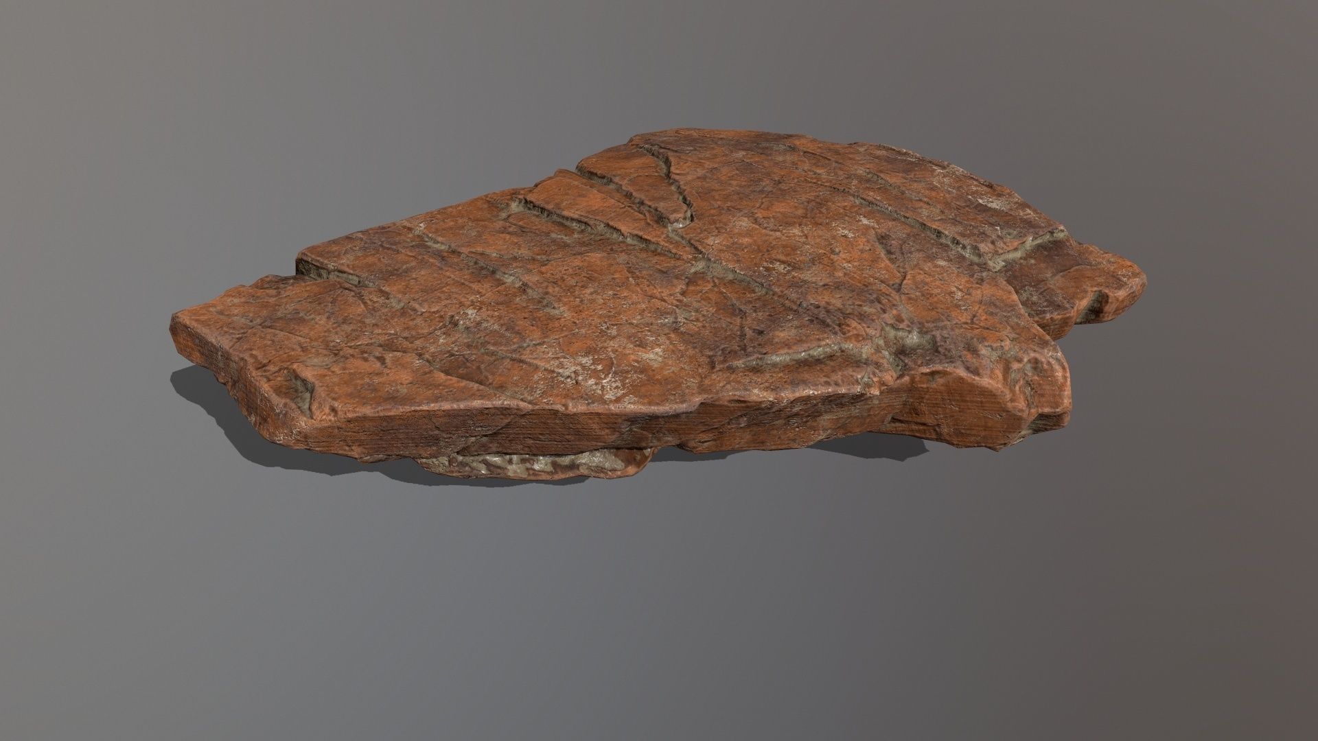 Rock Set Low-poly 3D model_19