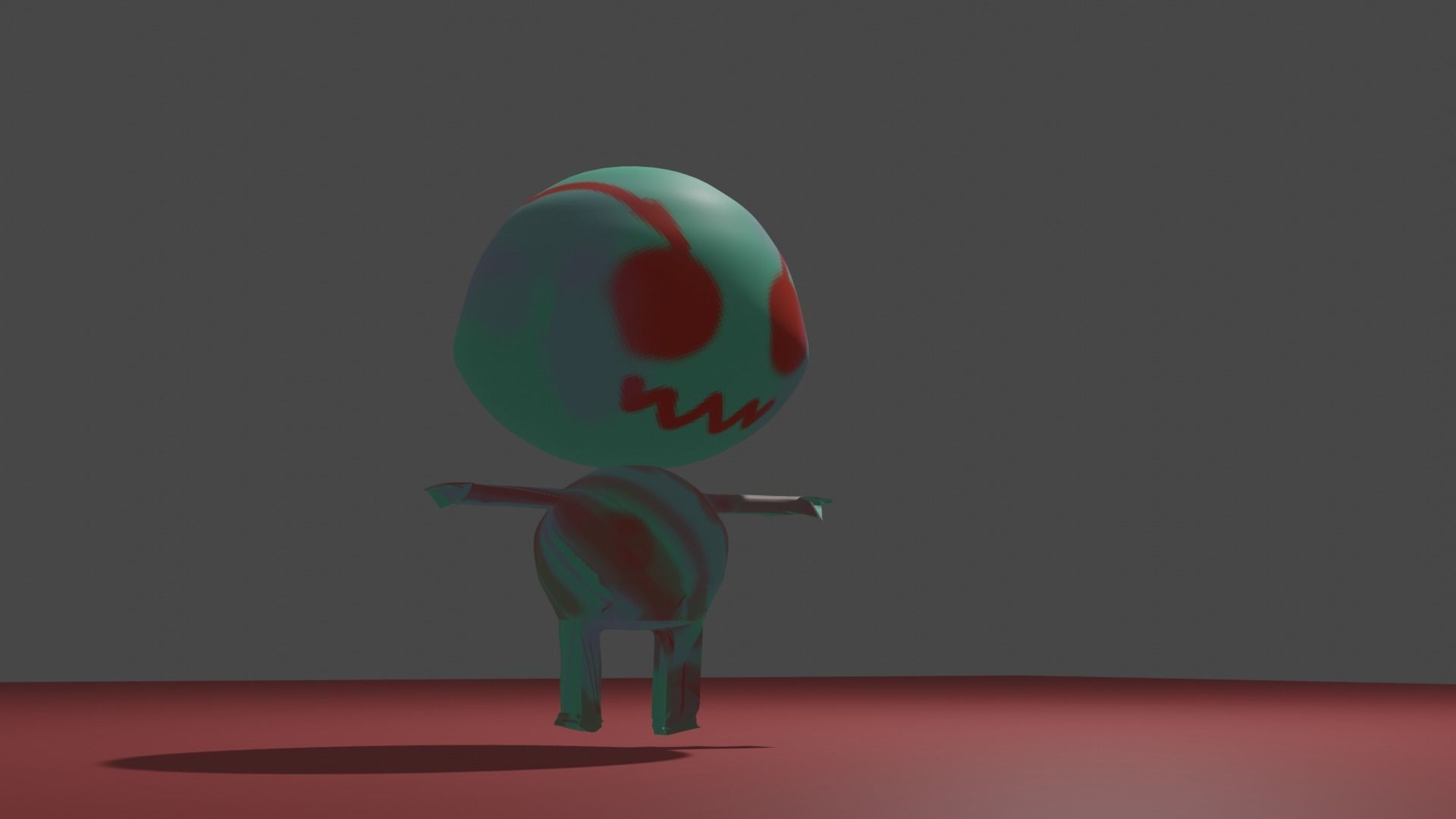 red eye zero 3D model_1