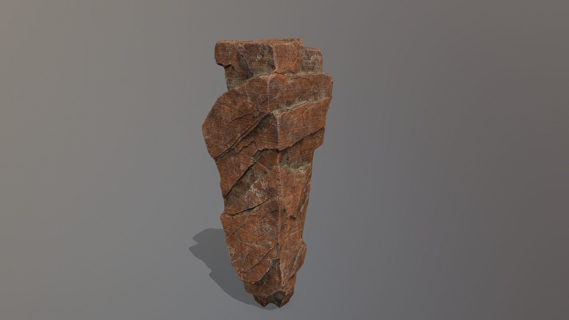 Rock Set Low-poly 3D model_20