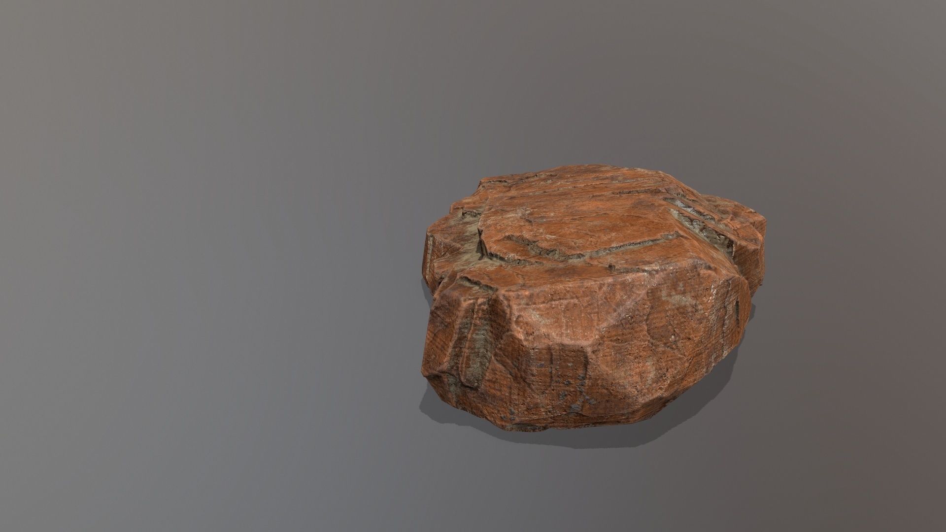 Rock Set Low-poly 3D model_16