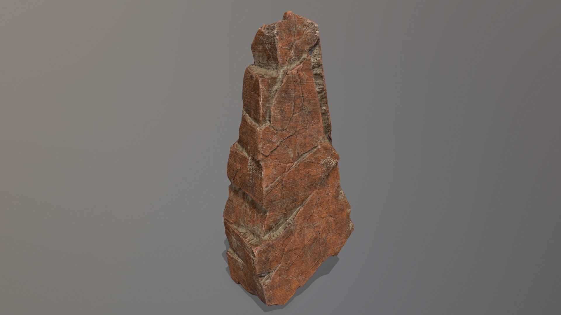 Rock Set Low-poly 3D model_24
