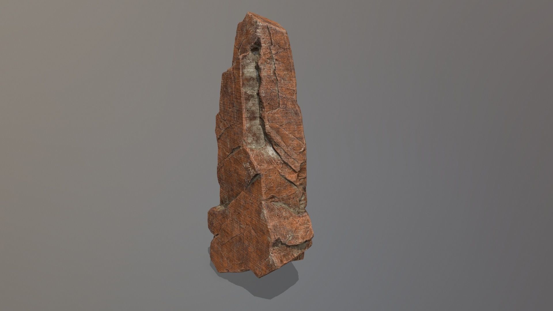 Rock Set Low-poly 3D model_23