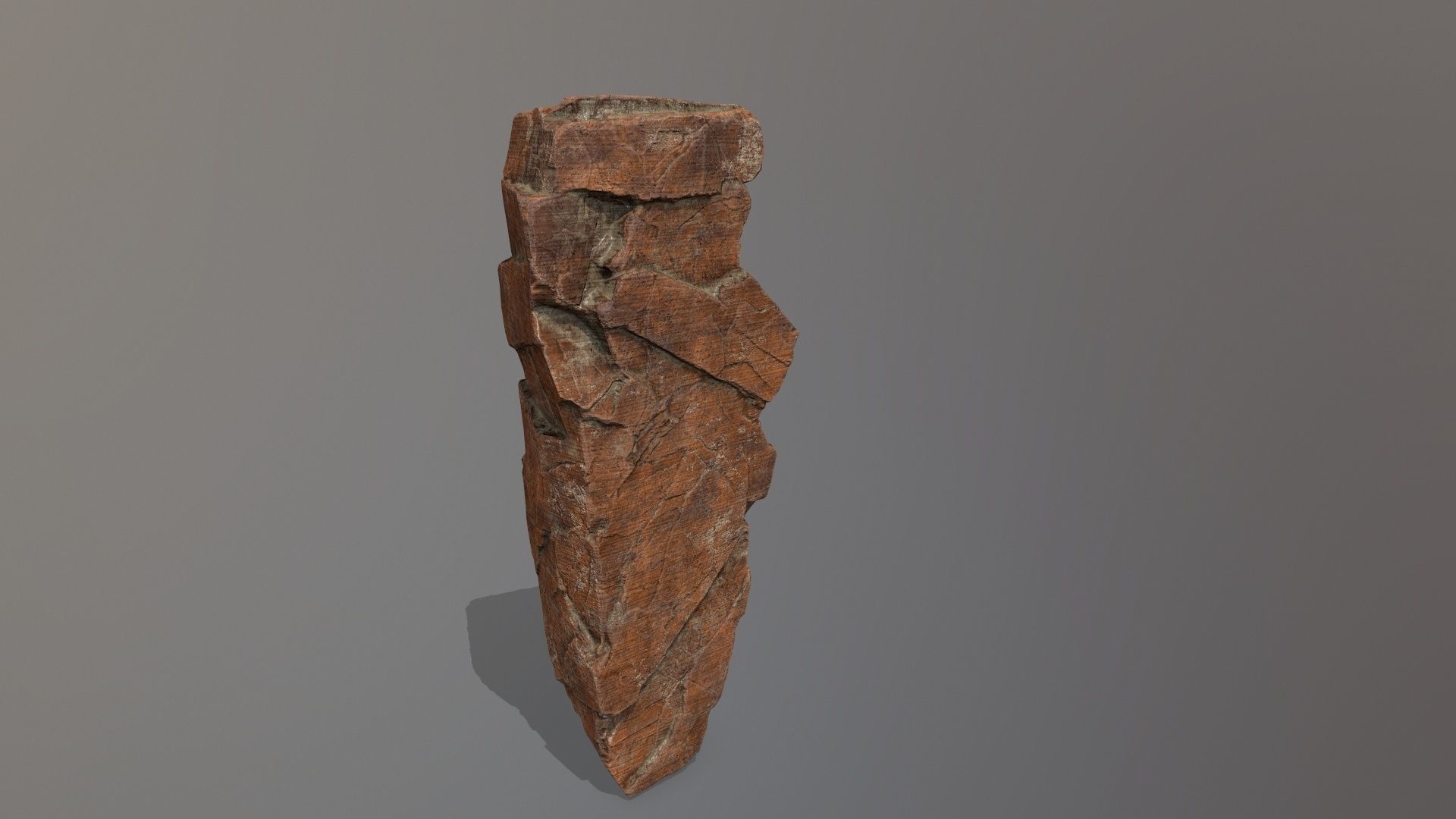 Rock Set Low-poly 3D model_21