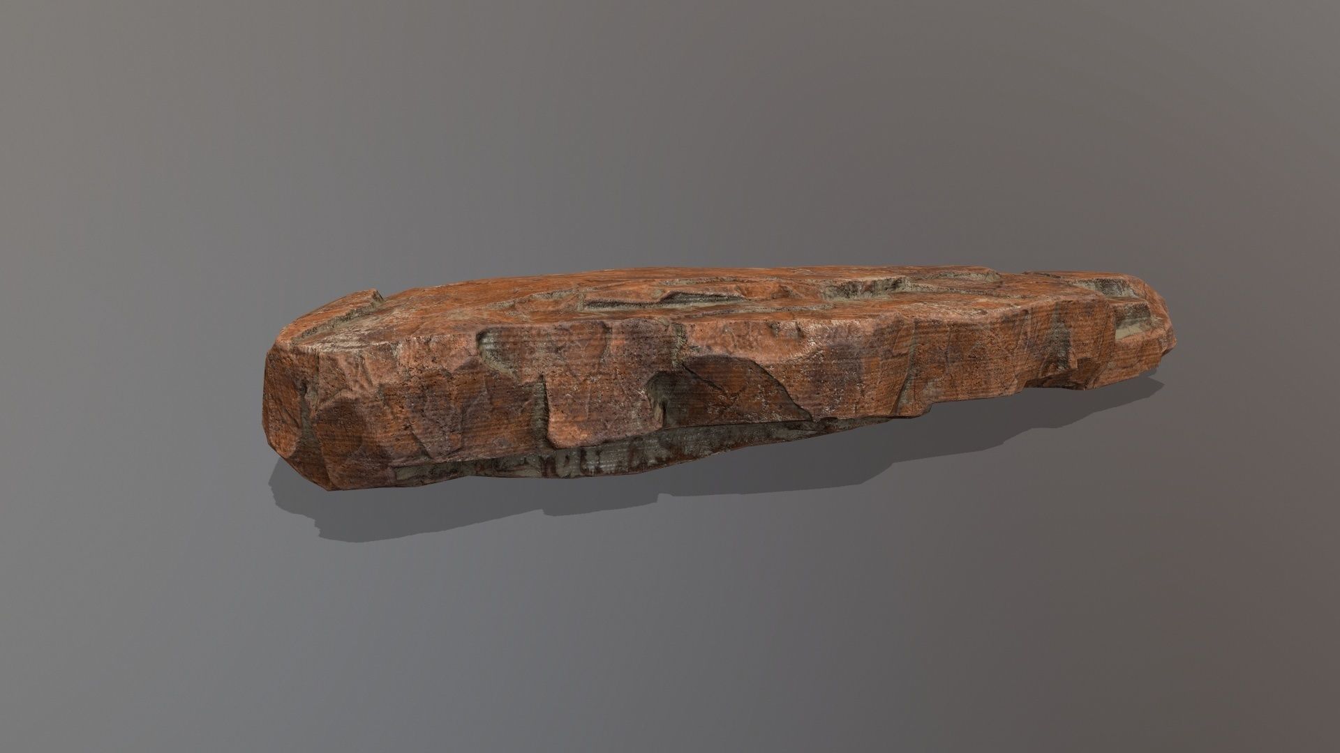 Rock Set Low-poly 3D model_17