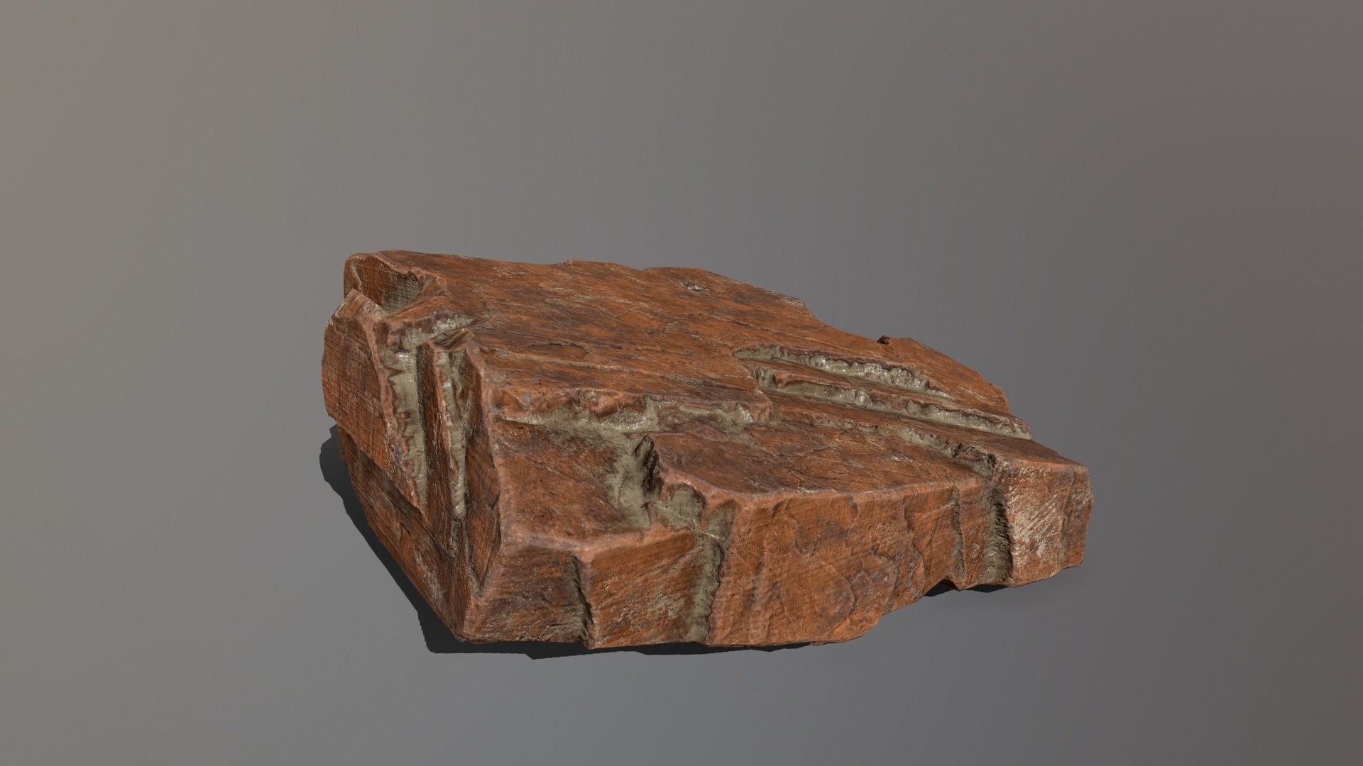 Rock Set Low-poly 3D model_26
